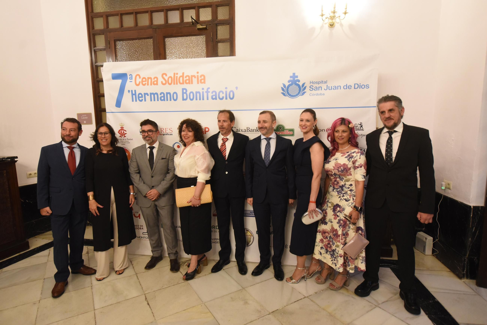 La Cena Solidaria Hermano Bonifacio del Hospital San Juan de Dios de Córdoba, en imágenes