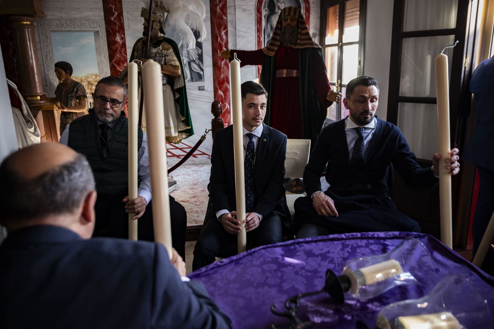 Vía-Crucis de las Hermandades con el Señor de la Sentencia