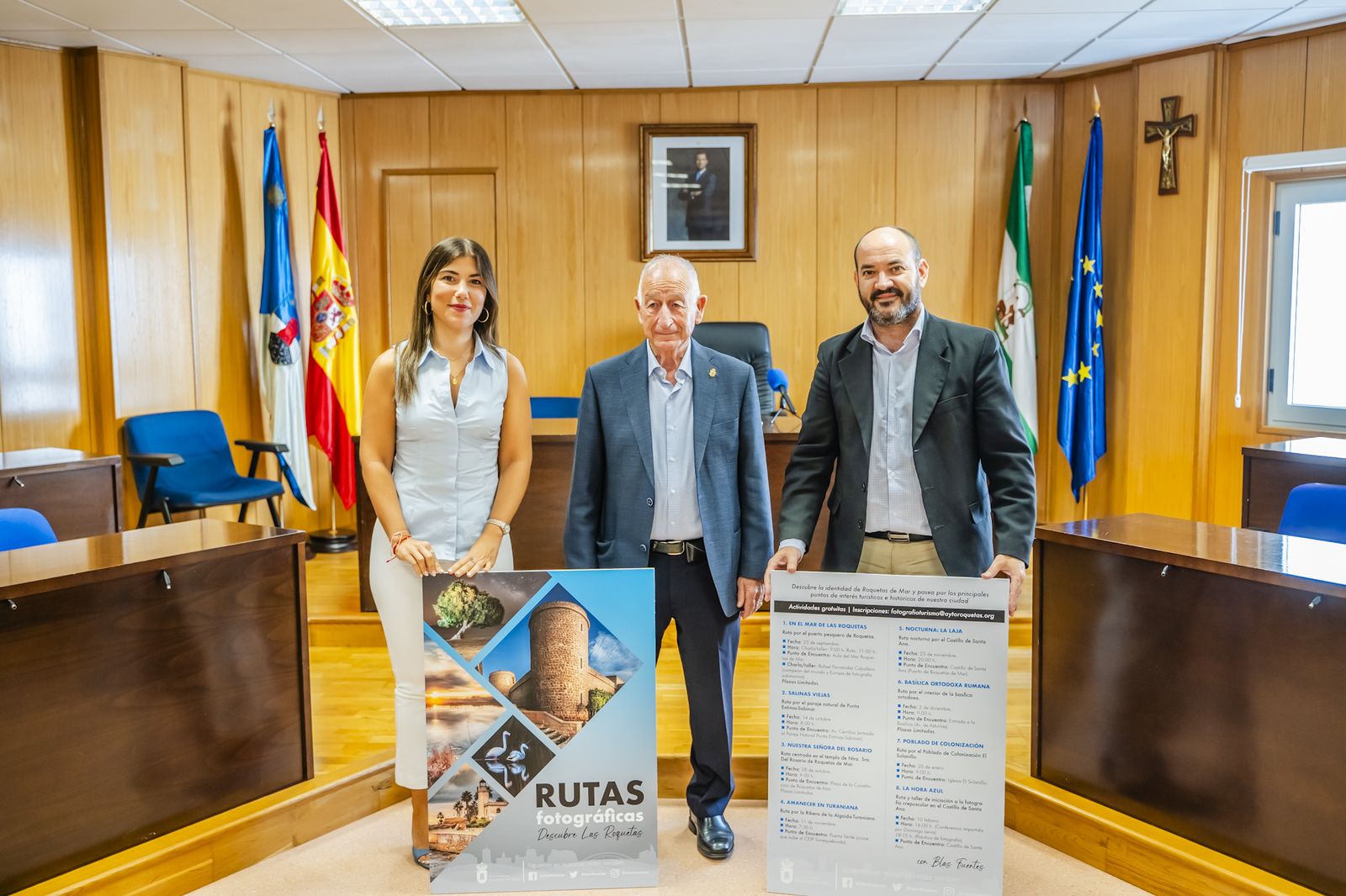 Un total de ocho rutas fotográficas pondrán en valor los puntos de interés turístico de Roquetas de Mar