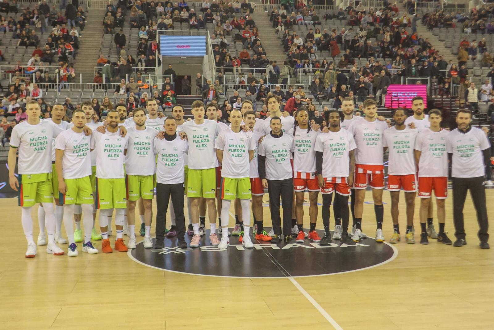 Encuéntrate en la grada del Palacio en el Covirán Granada-Girona