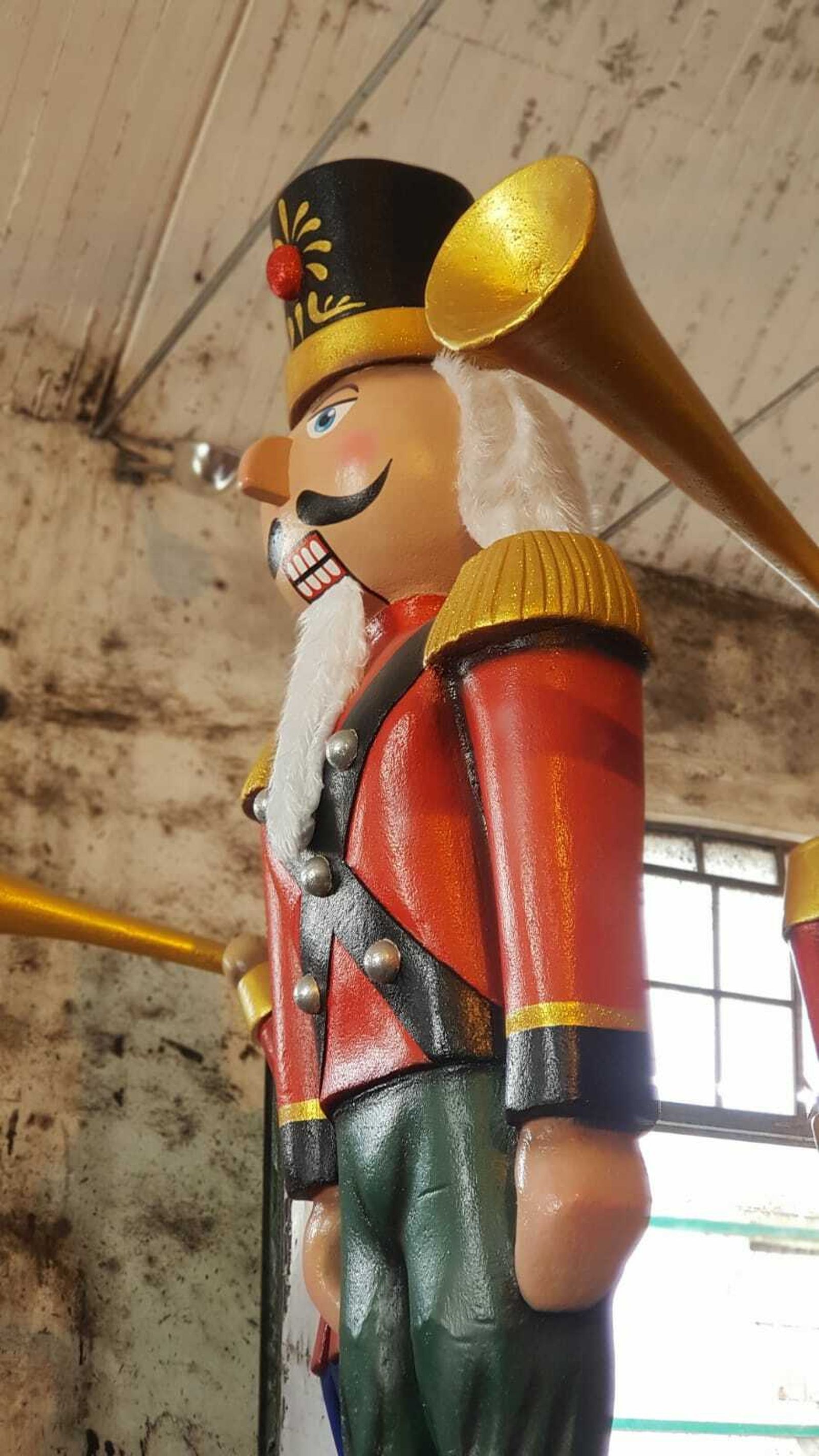 El Cascanueces, uno de los personajes nuevos de este año, también tendrá su propia carroza.