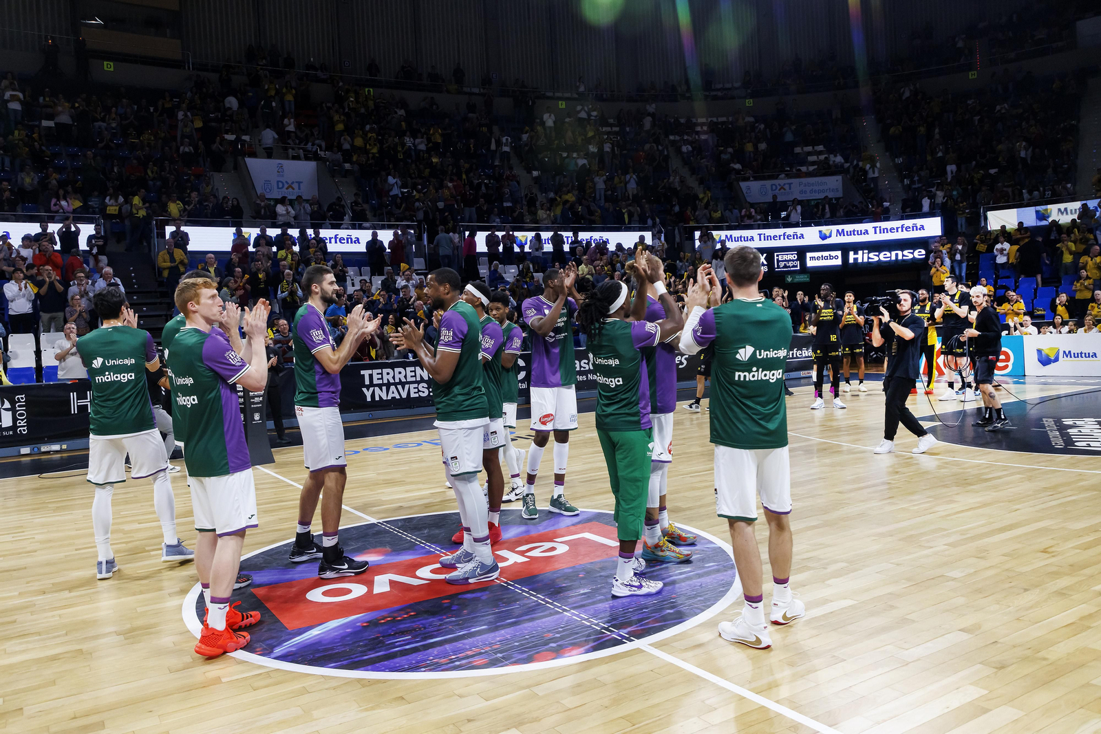 El Lenovo Tenerife - Unicaja, en fotos
