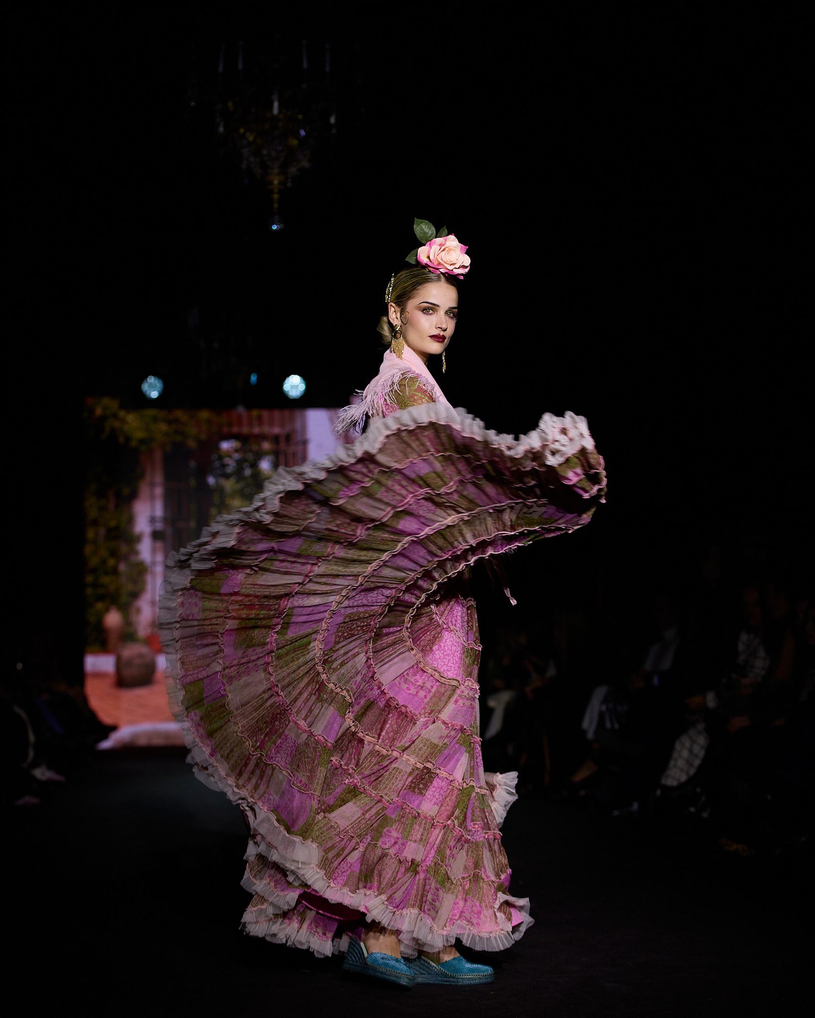 El desfile de flamenca Pol Núñez en We Love Flamenco 2026, todas las fotos