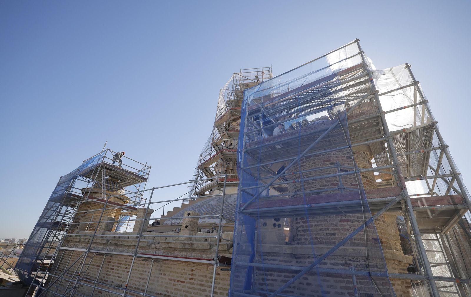 Las imágenes de la restauración de la Iglesia de la Anunciación