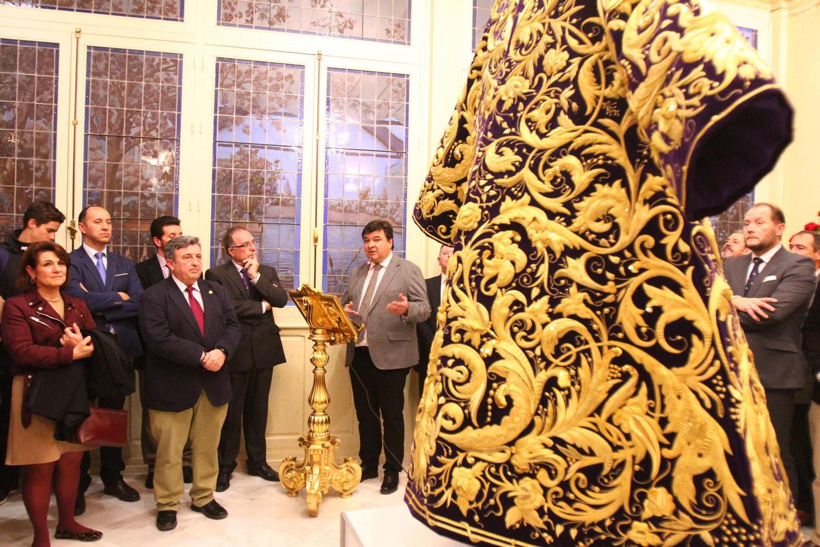 Presentación de la nueva túnica del Nazareno