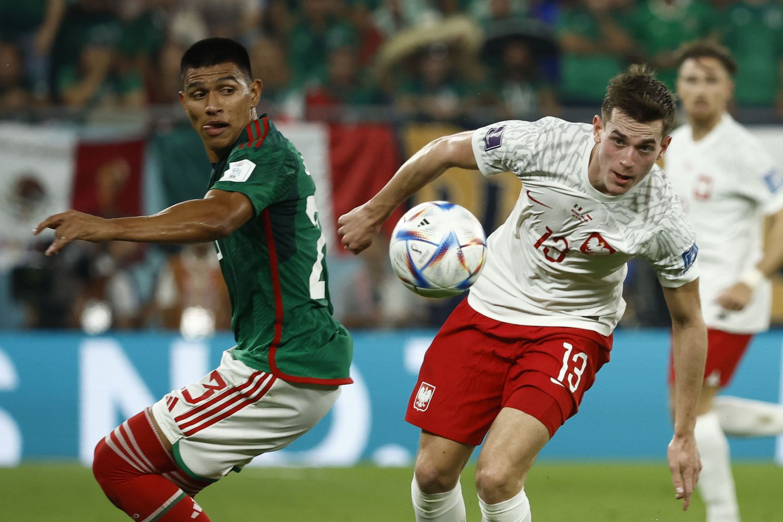 Las imágenes del México - Polonia