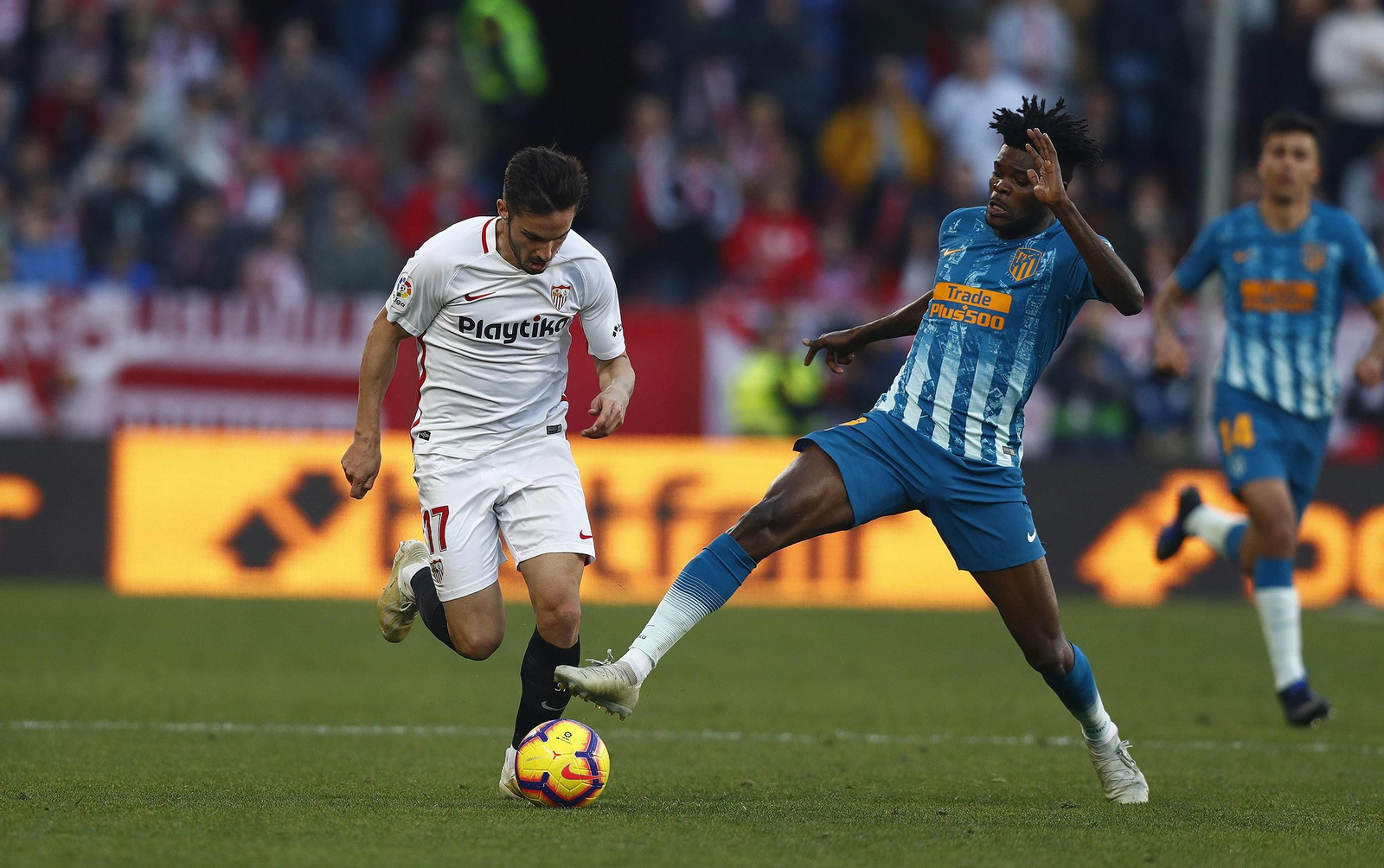 El Sevilla FC-Atlético de Madrid, en imágenes