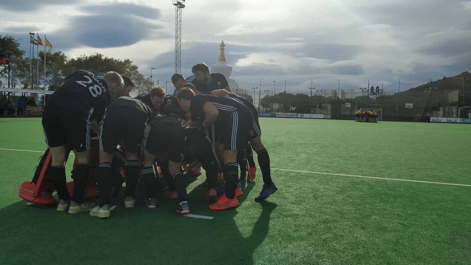 Imagen de un entrenamiento en Benalmádena.