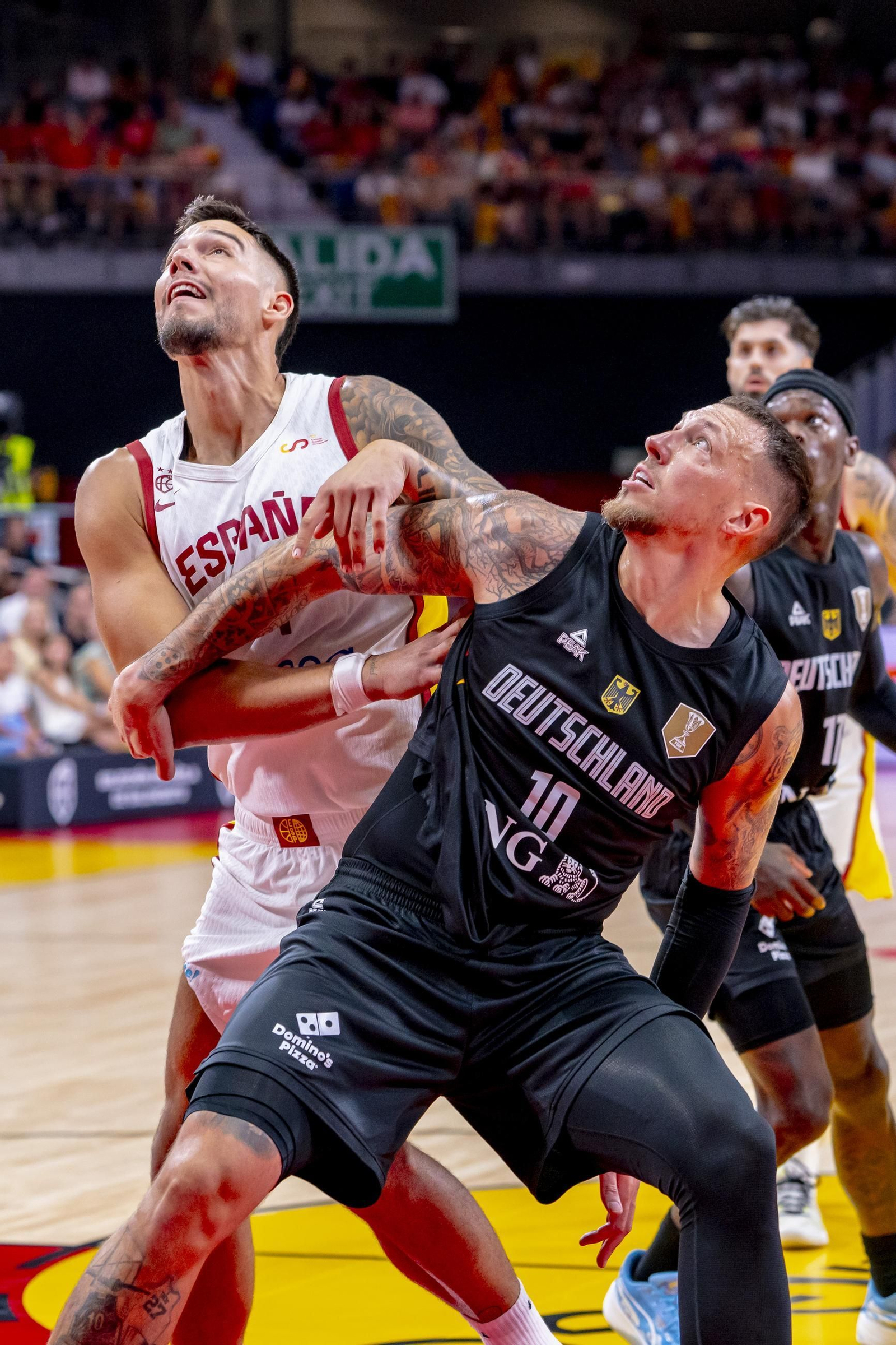 Las mejores fotos del España-Alemania de baloncesto