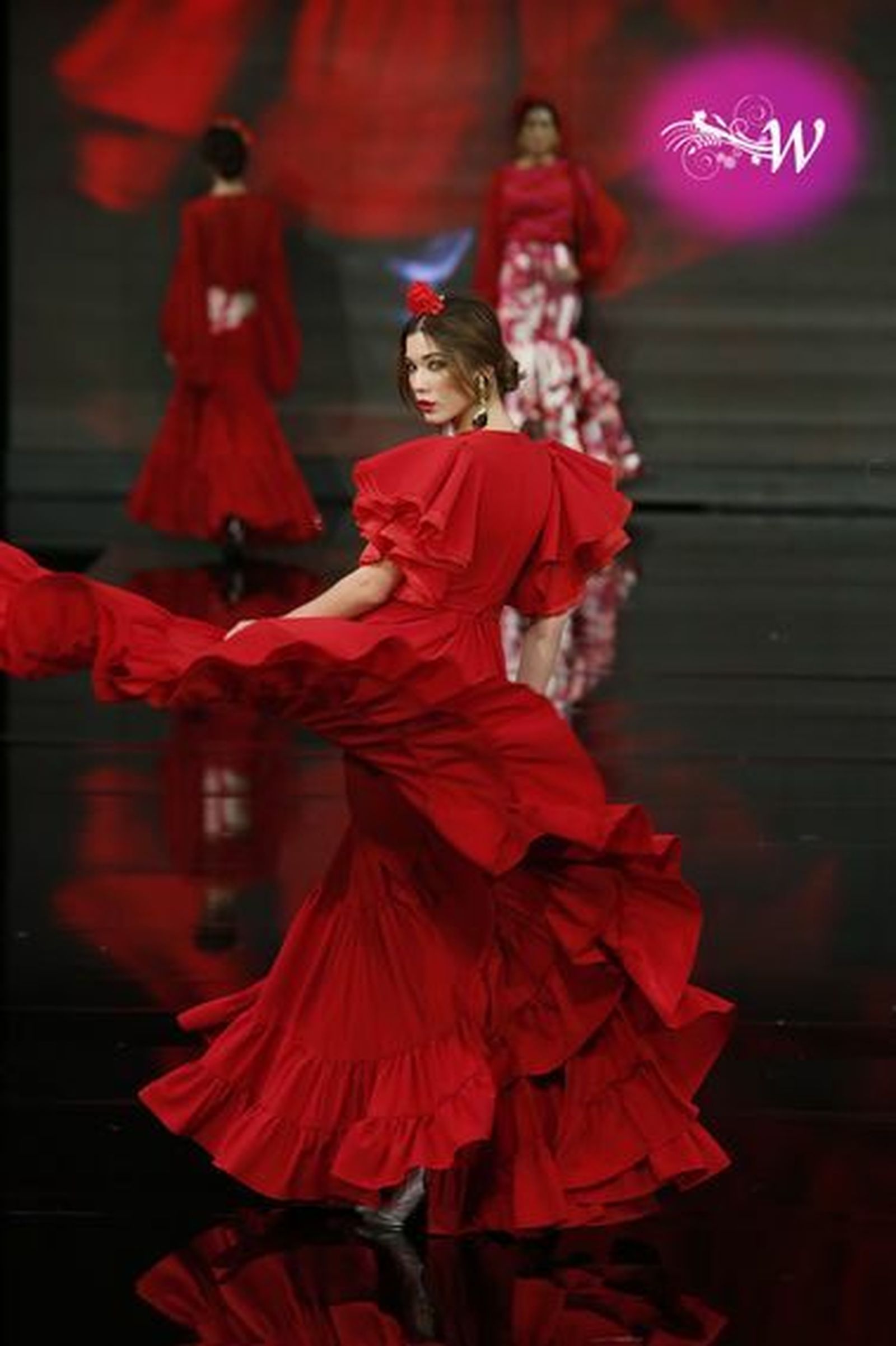 Adelina Infante presenta su colección de flamenca en SIMOF 2020, todas las fotos