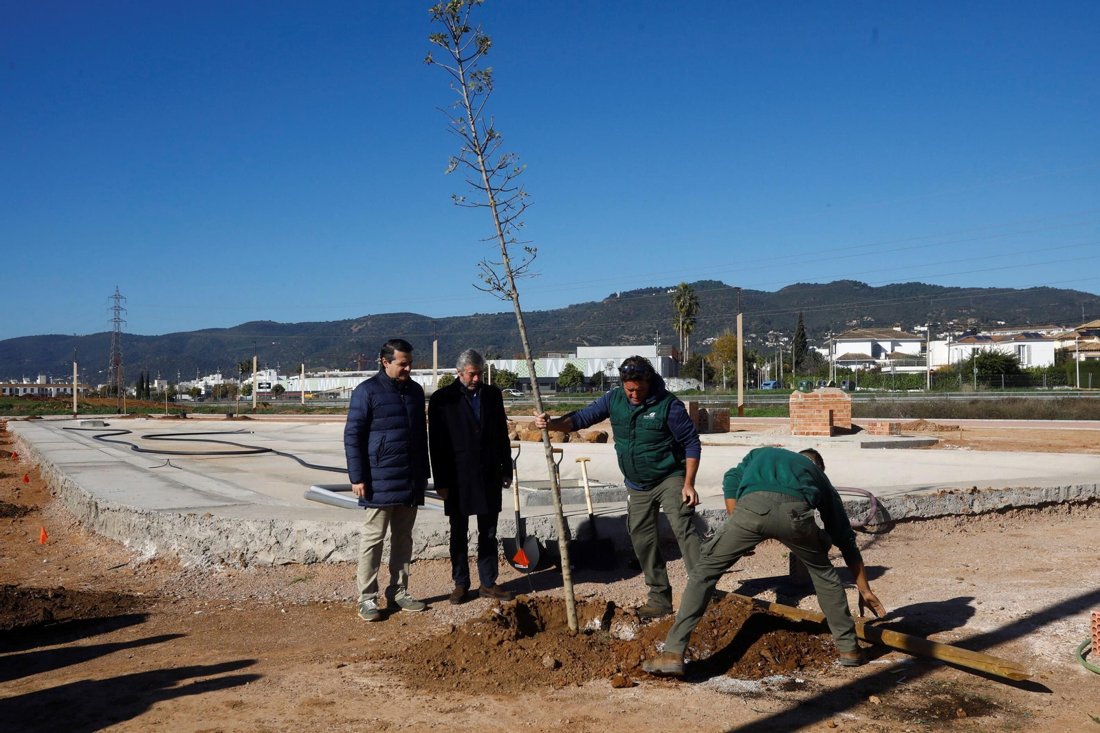 Así avanzan las obras del nuevo parque de la Arruzafilla, en imágenes