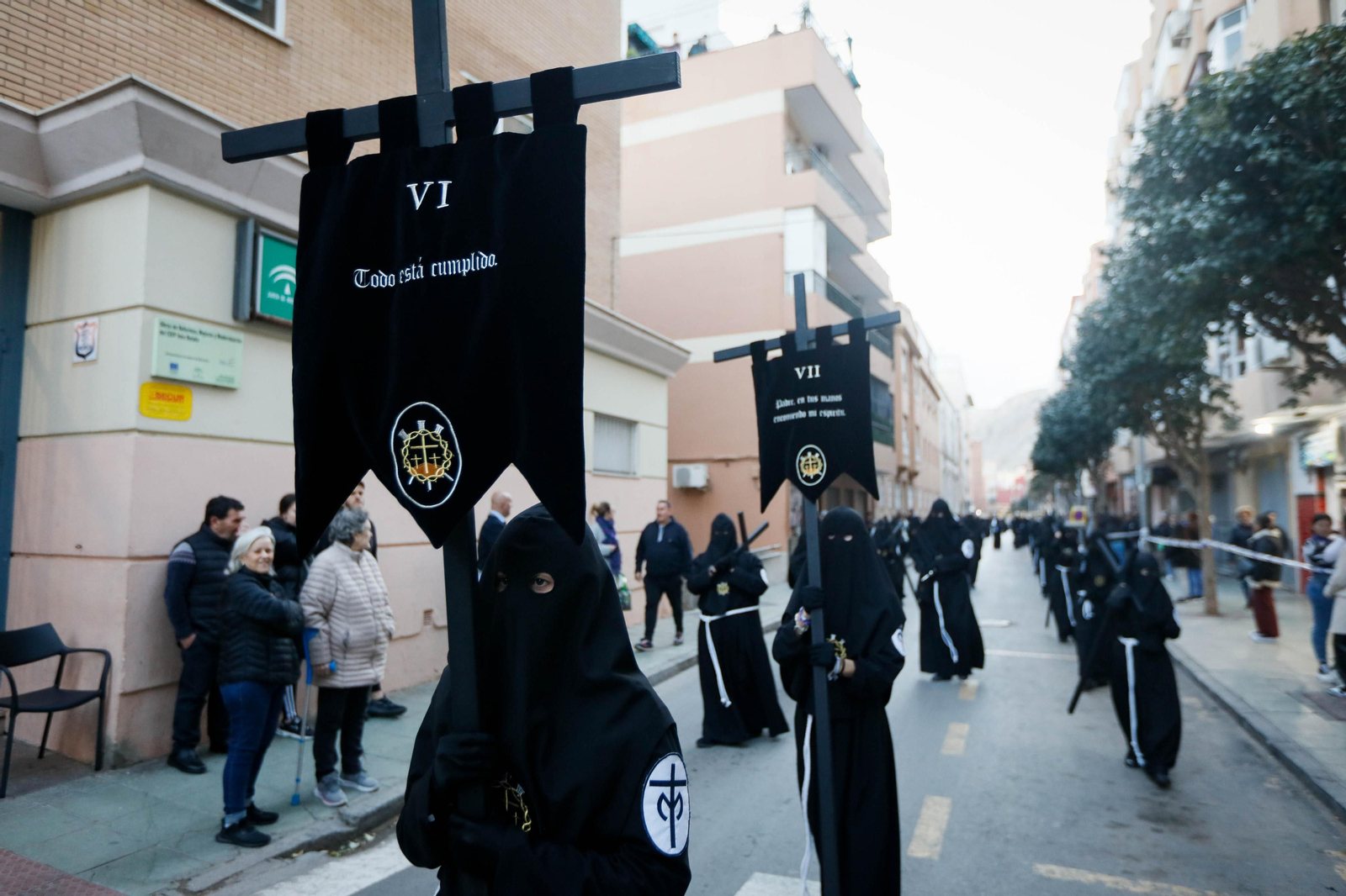 La procesión del Calvario, en imágenes