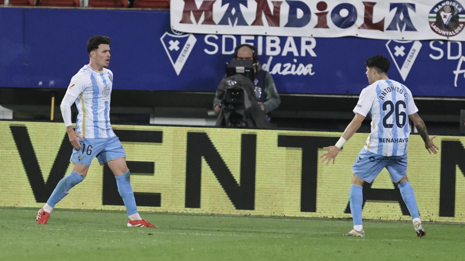 El Eibar-Málaga CF, en fotos