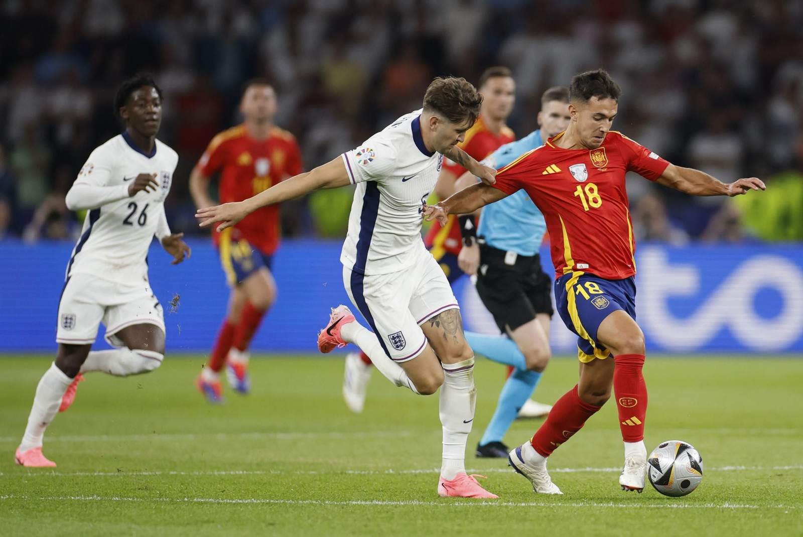 Las mejores fotos de la final España - Inglaterra