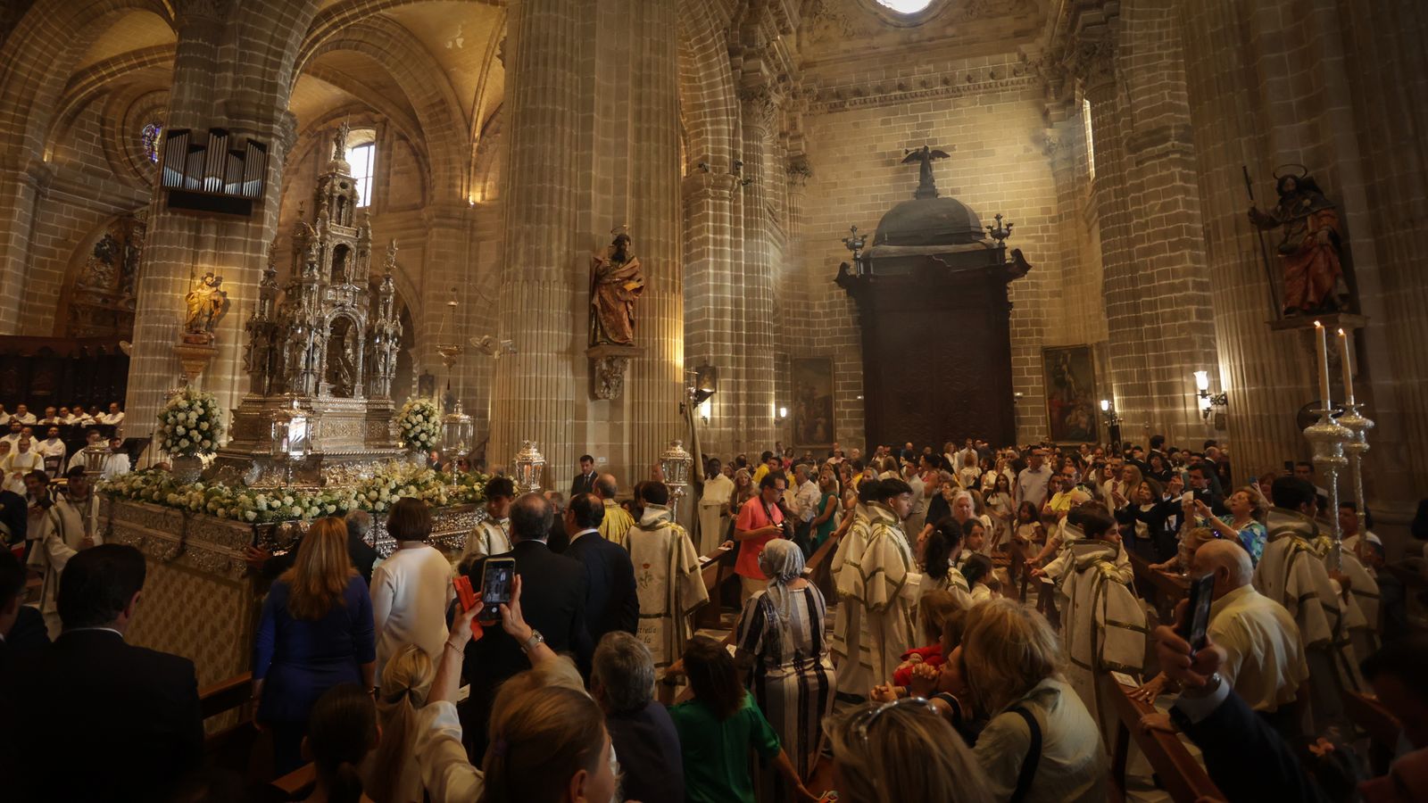 Imágenes de la procesión del Corpus en Jerez