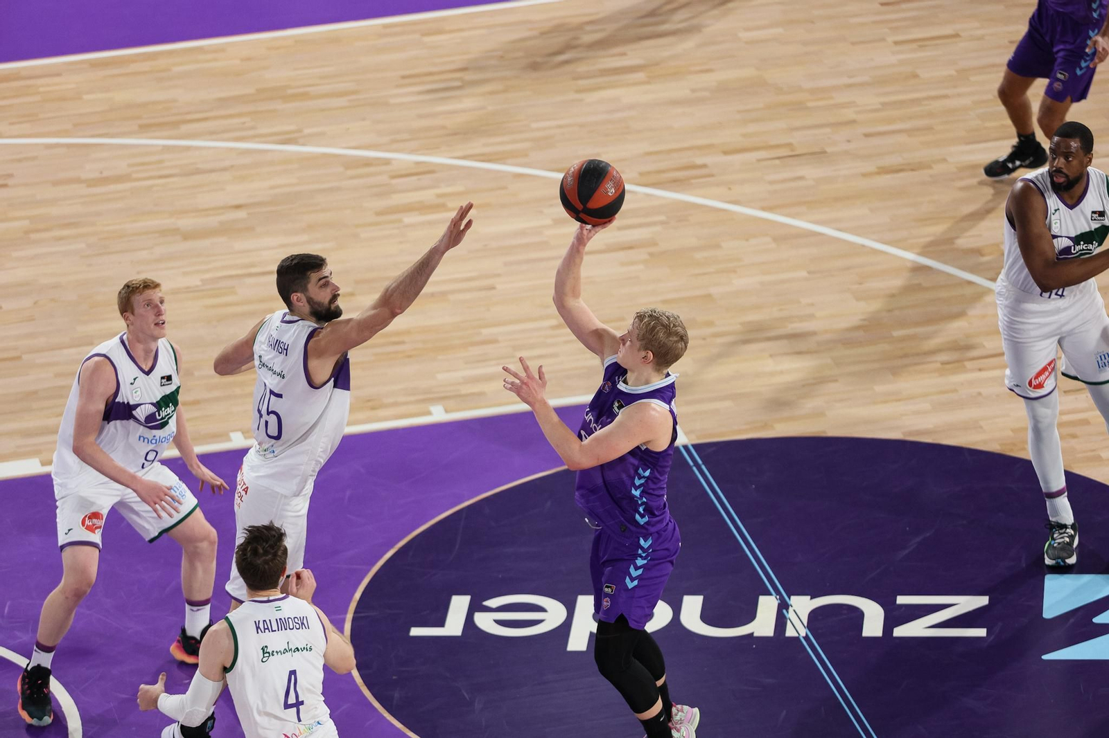 El Zunder Palencia-Unicaja, en fotos