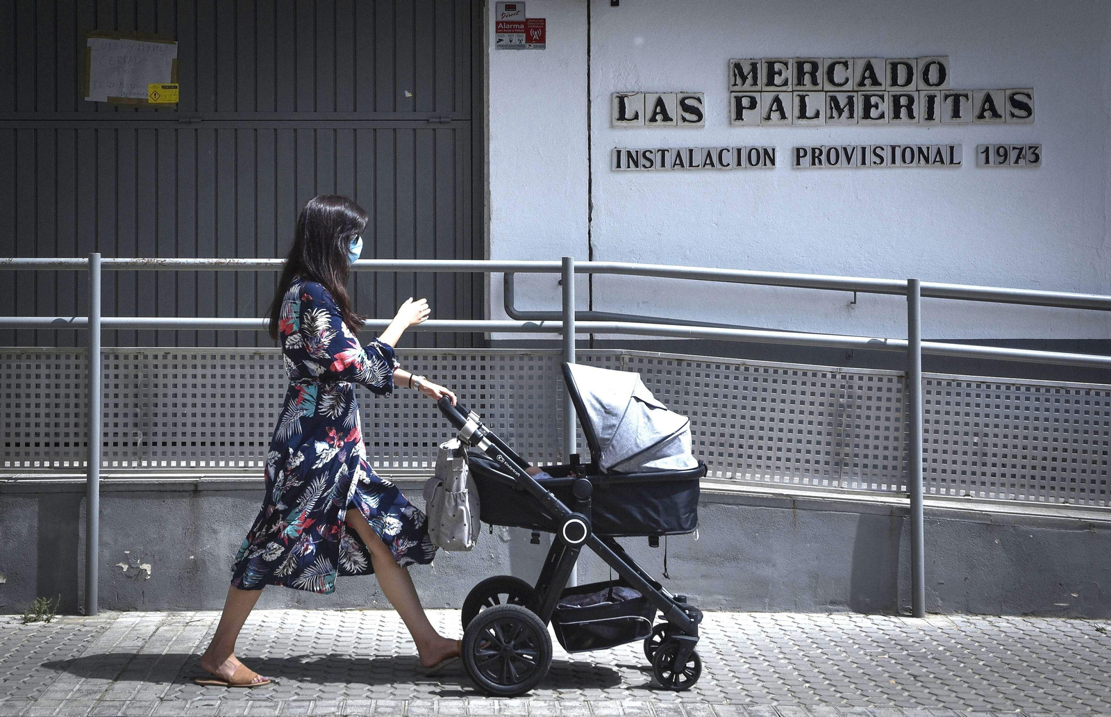 La mejora de la iluminación en el entorno del Mercado de las Palmeritas es una de las propuestas en Nervión.