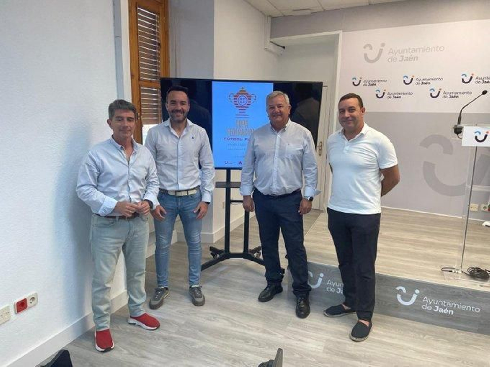 Presentación de la Copa Federación en Jaén.