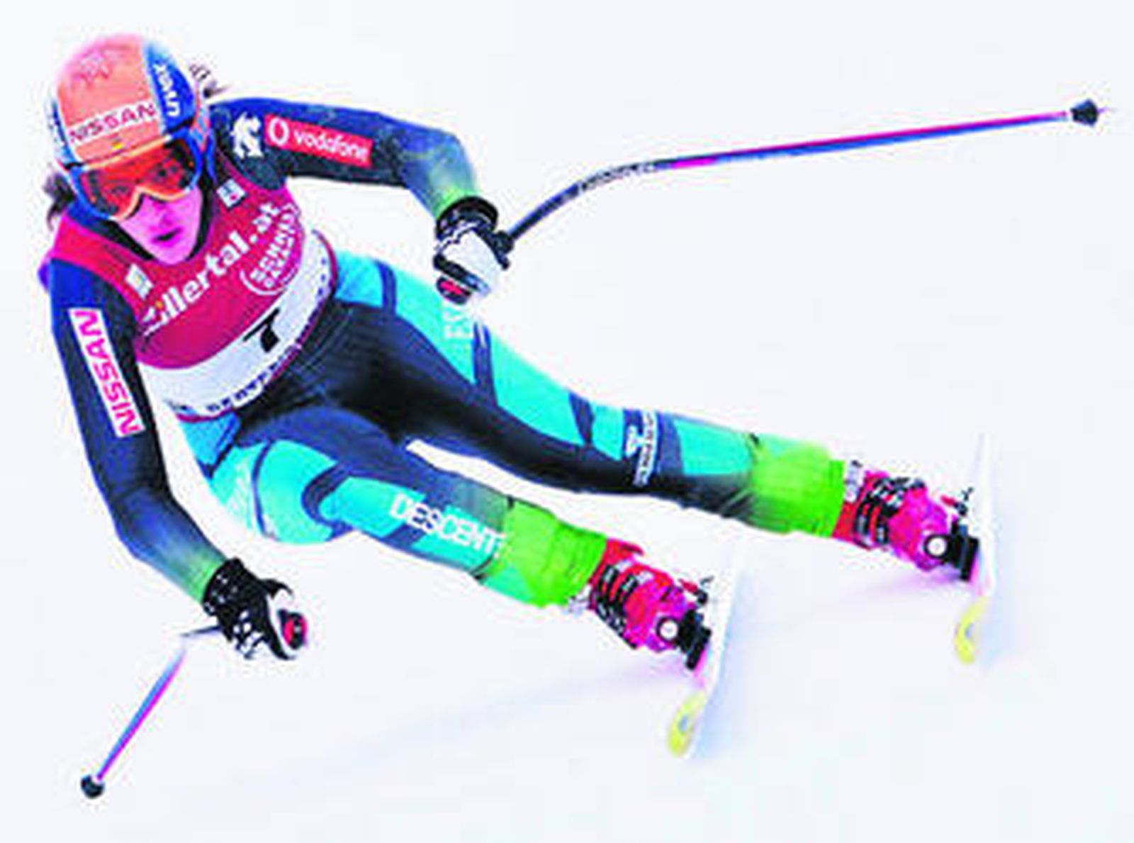 La rodilla del esquiador