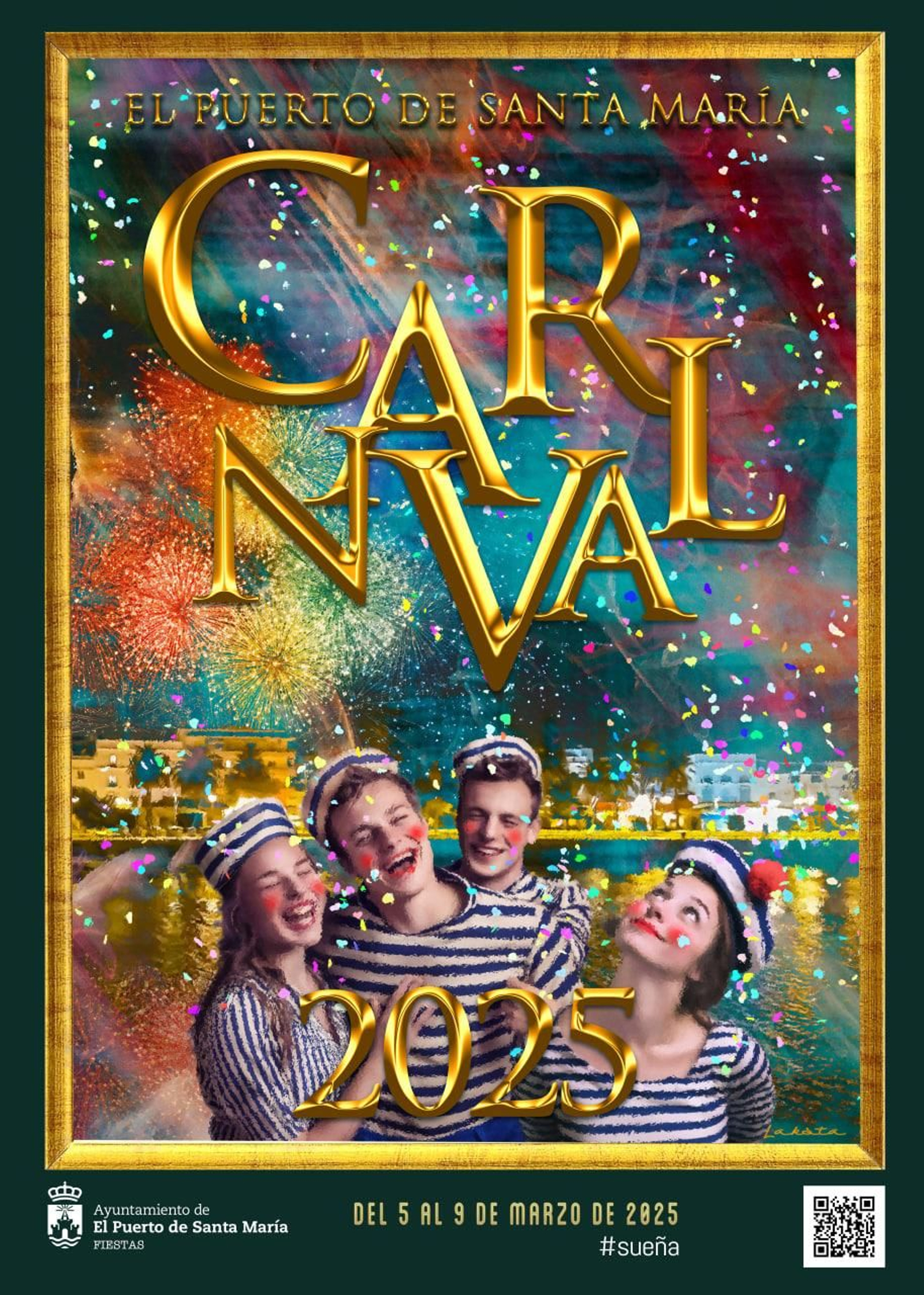Cartel de Carnaval de El Puerto 2025.