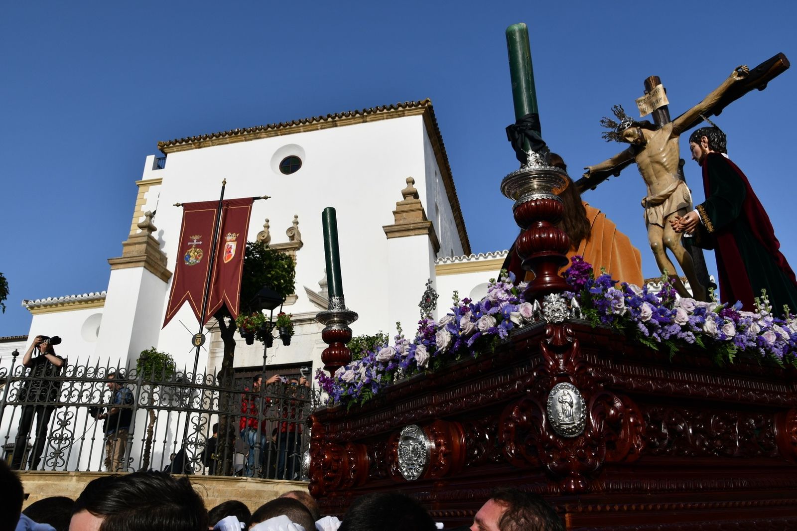 Las fotos del Viernes Santo en San Roque: la Magna del Santo Entierro