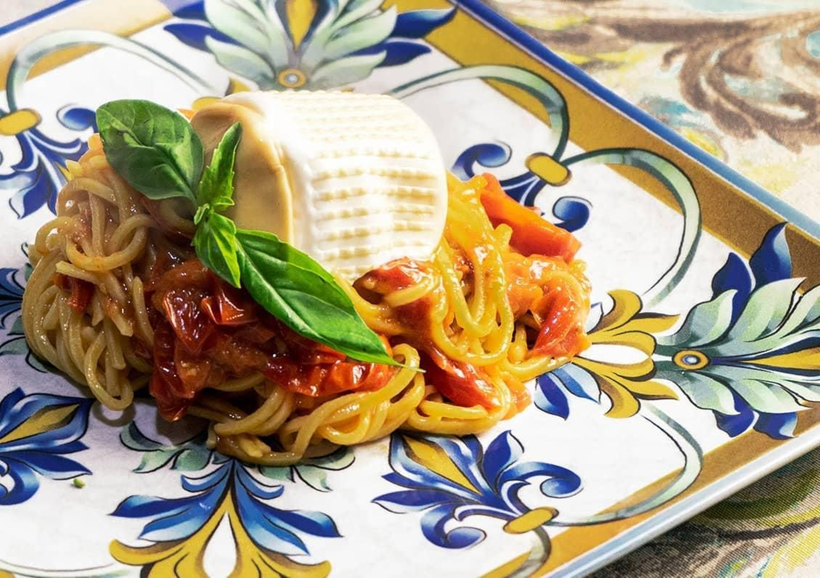 Uno de los platos de Radici. Uno de los platos de Radici.