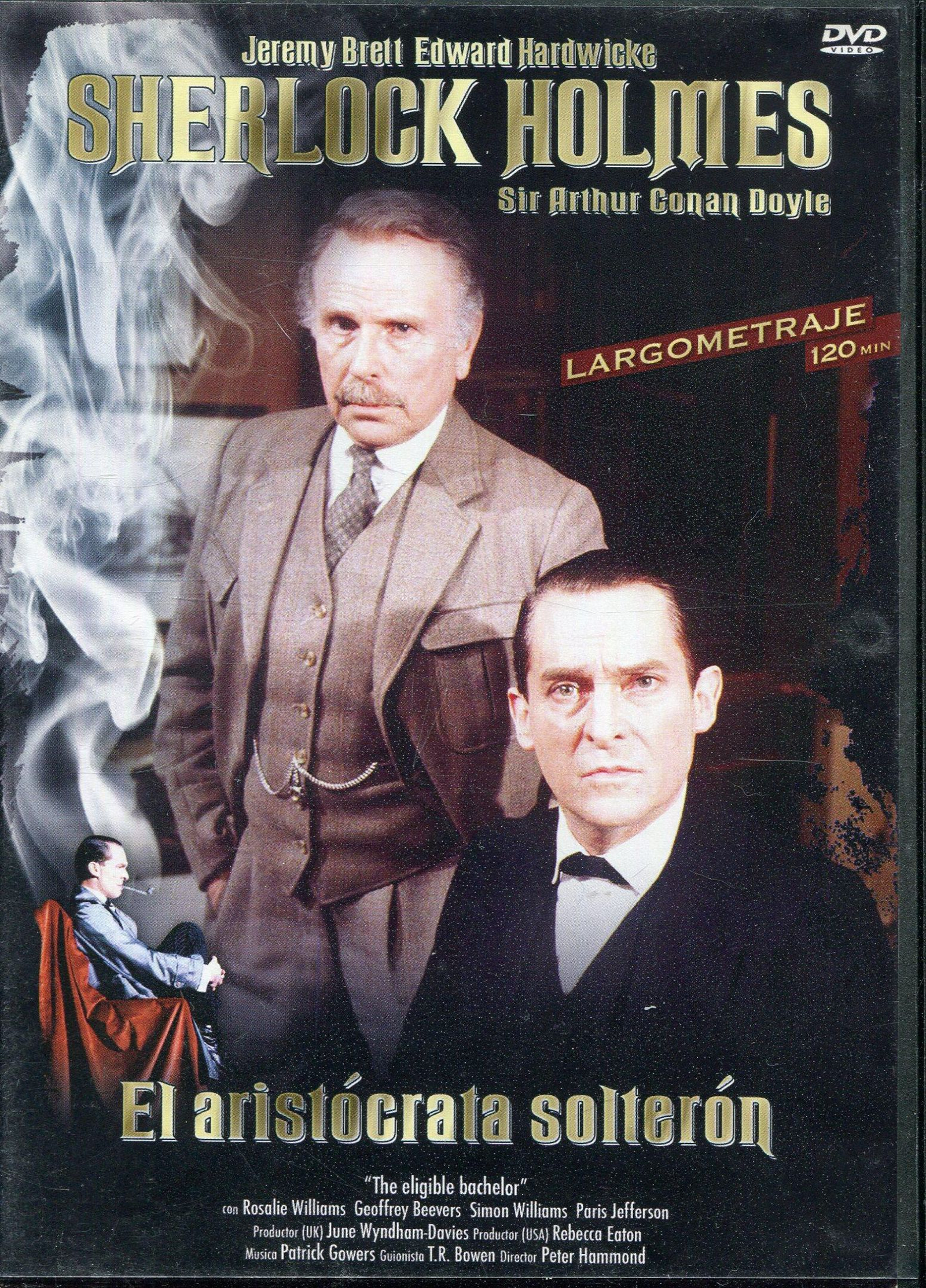 Carátula del dvd de la producción para la TV 'El aristócrata solterón' (1993).