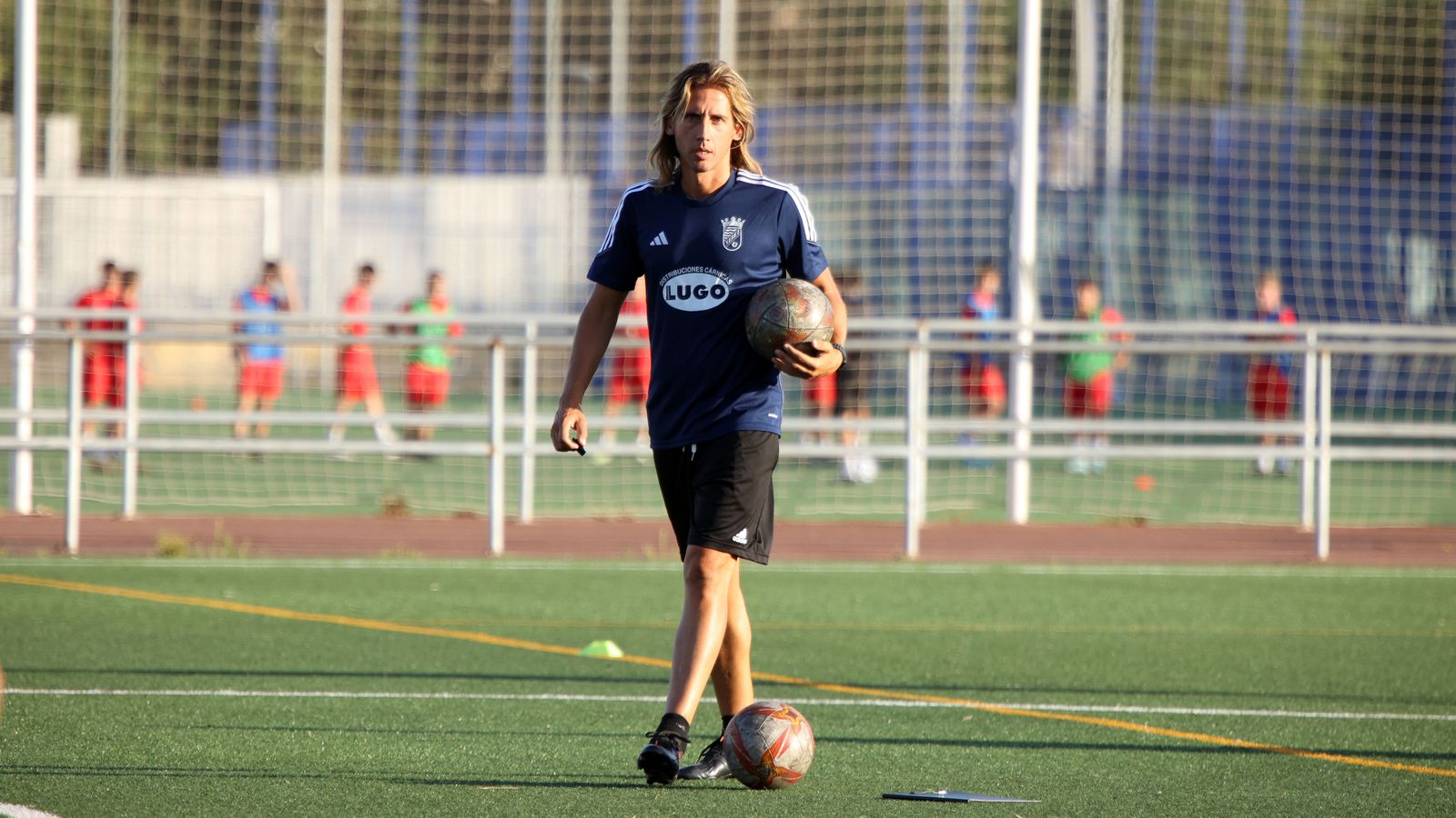Primer entrenamiento del Xerez CD en el campo de La Granja