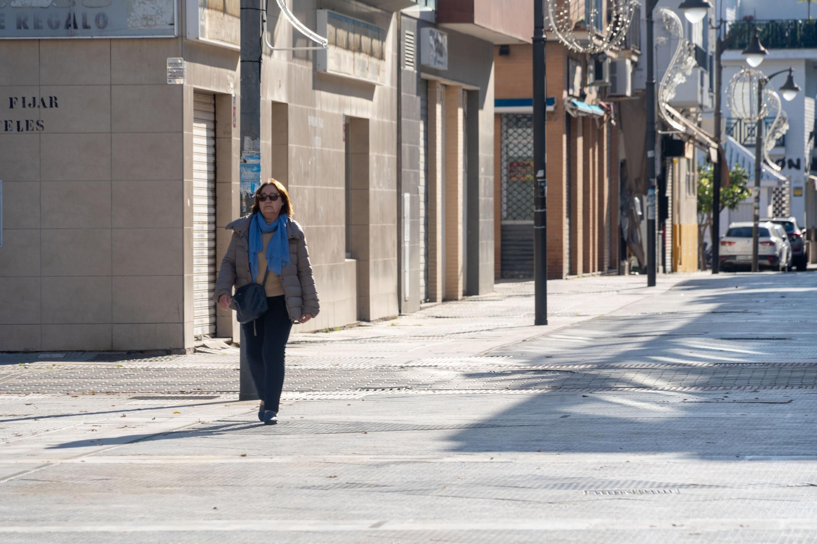 Imágenes de ambiente de Punta Umbría el 1 de enero