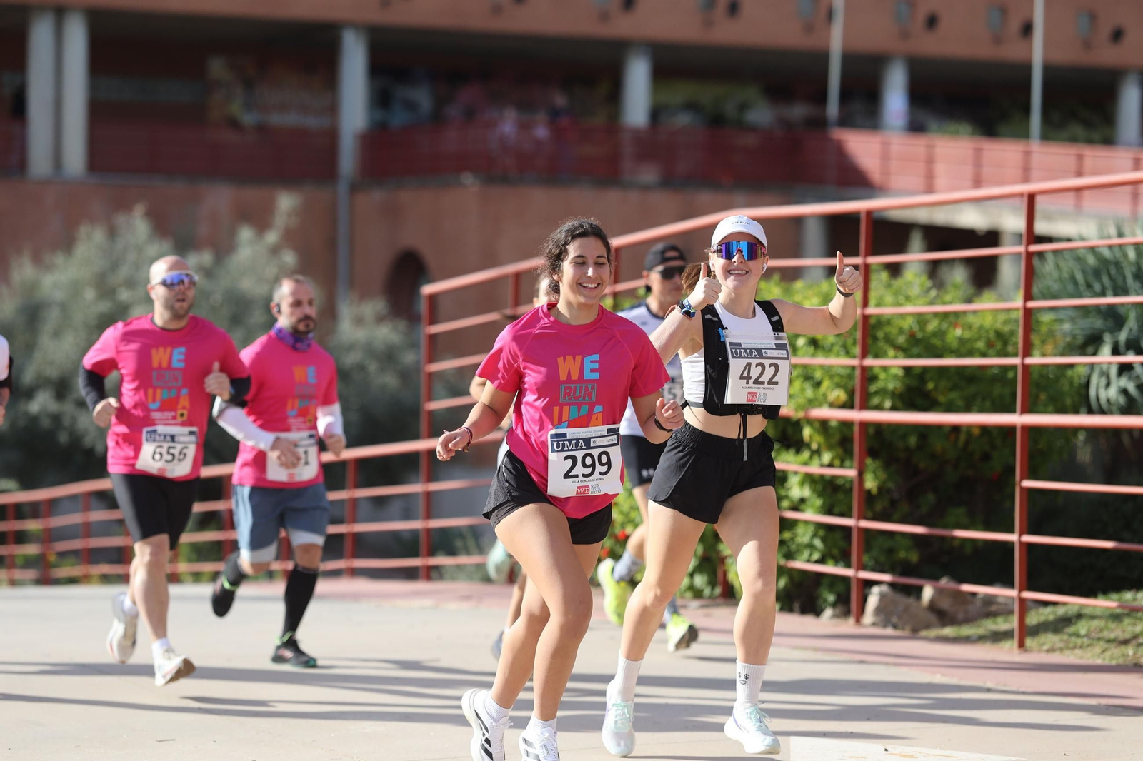 La carrera solidaria We Run de la UMA, en fotos