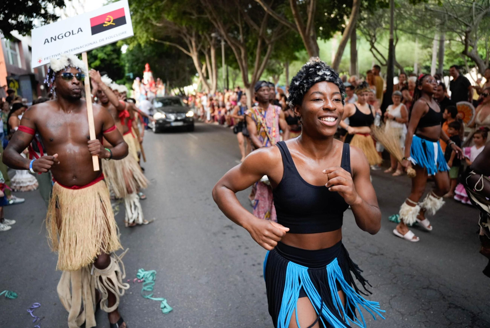 Así se ha vivido la Batalla de Flores en la Feria de Almería