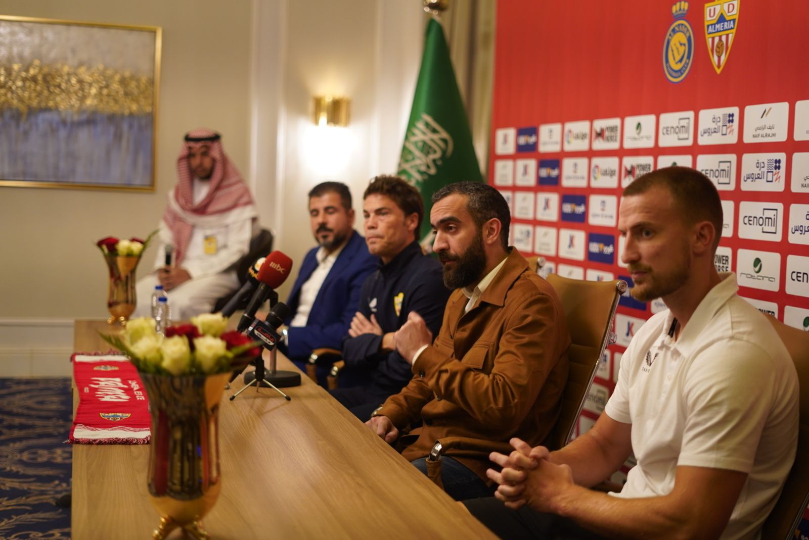 El primer día del Almería en Riad, en imágenes