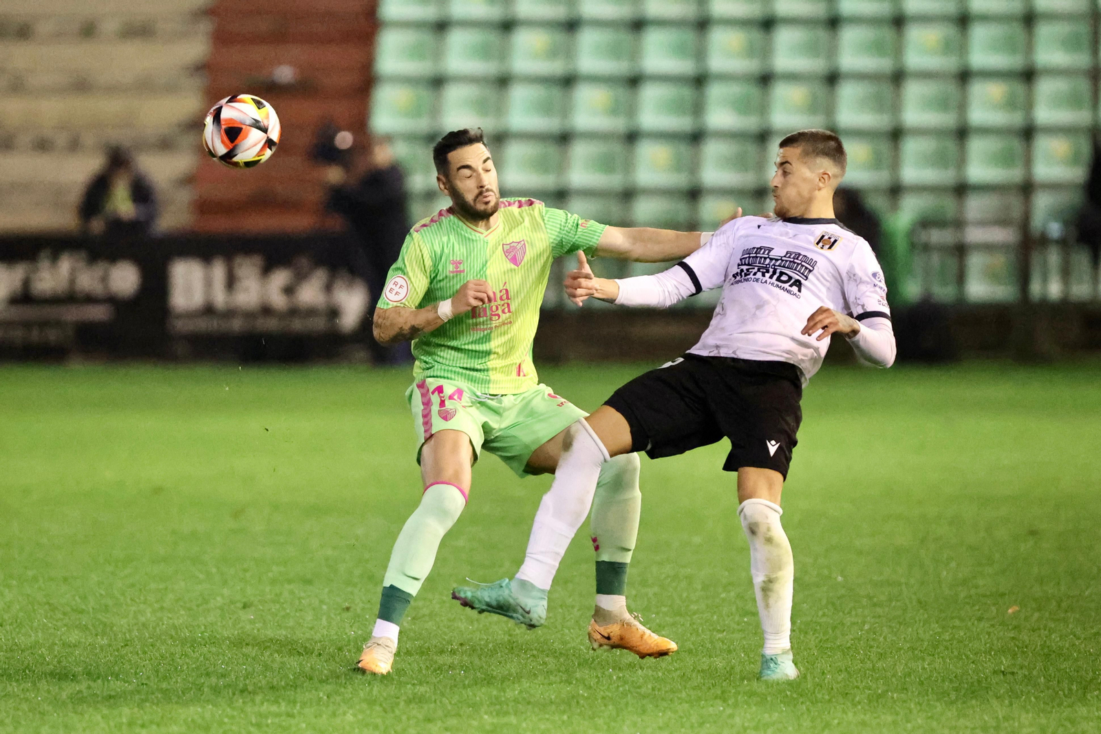 El AD Mérida - Málaga CF, en fotos