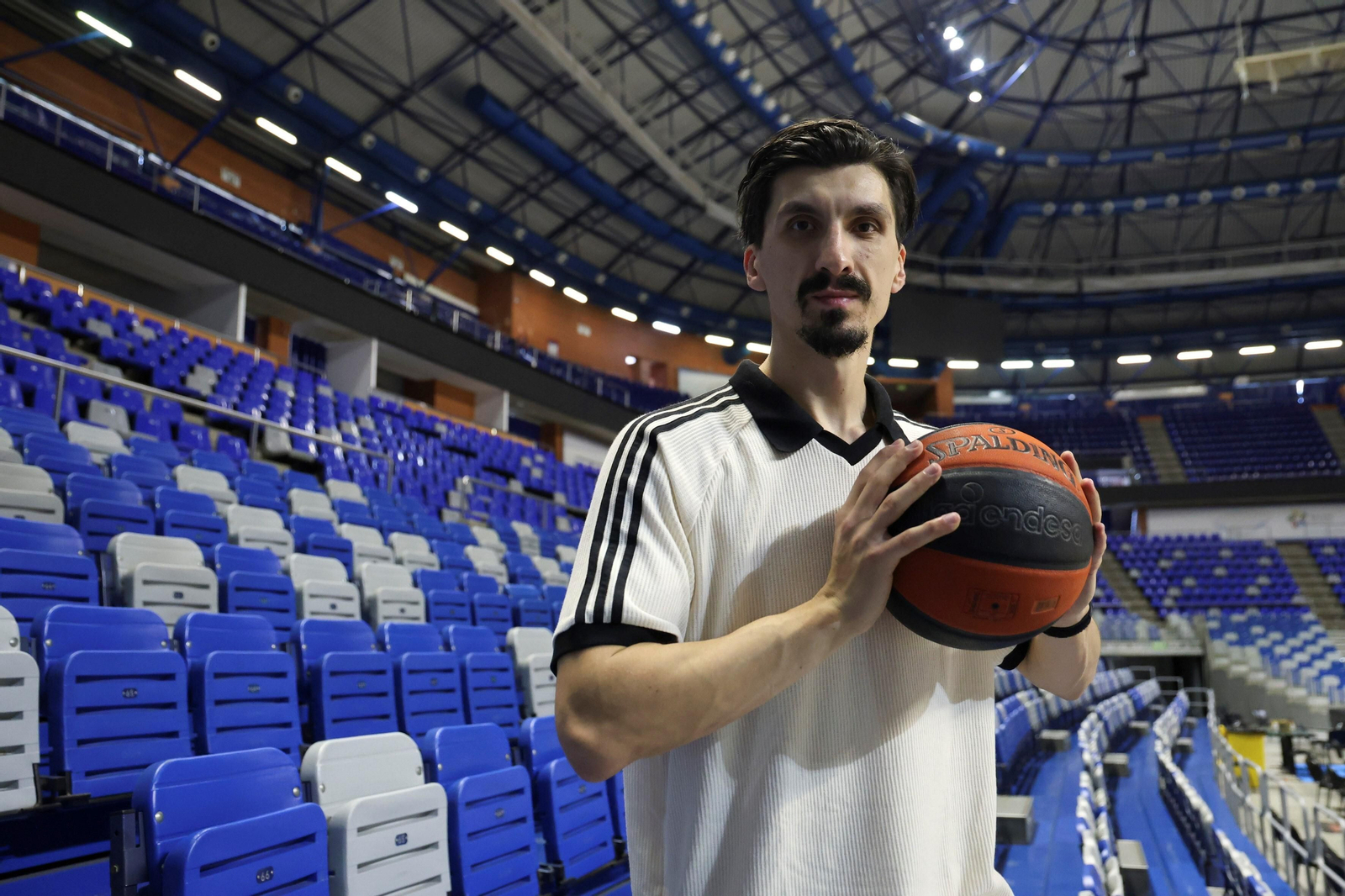 Nihad Djedovic, en el Carpena. Nihad Djedovic, en el Carpena.