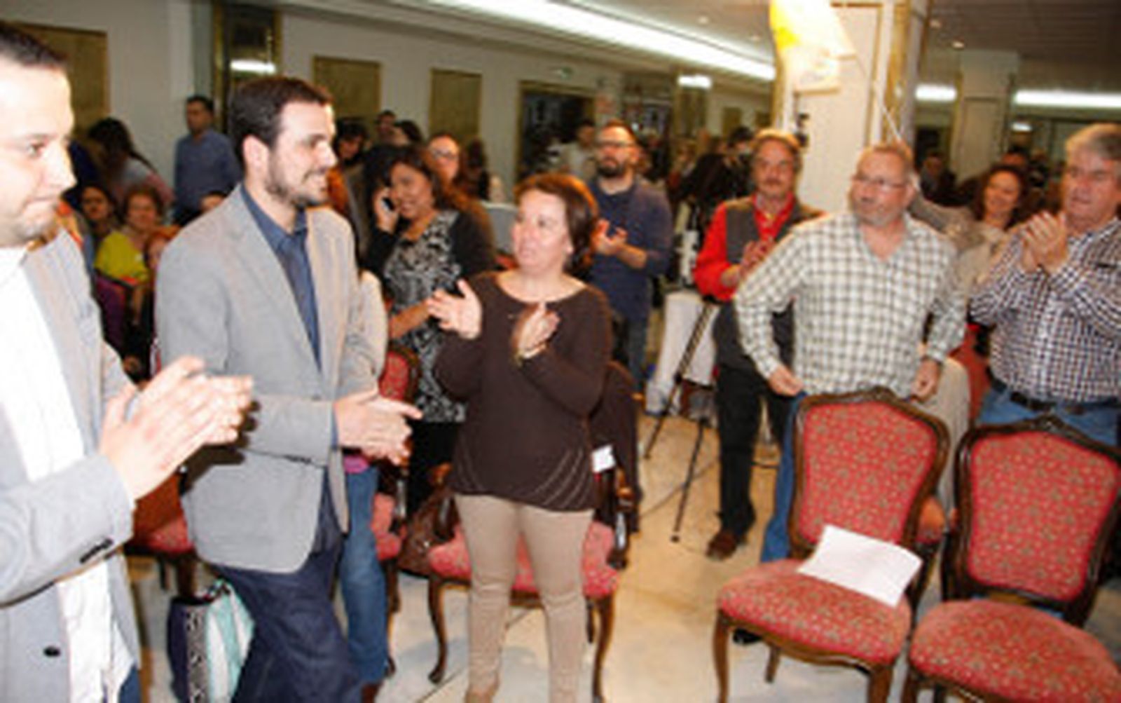 Alberto Garzón llama en El Puerto a la movilización de la izquierda