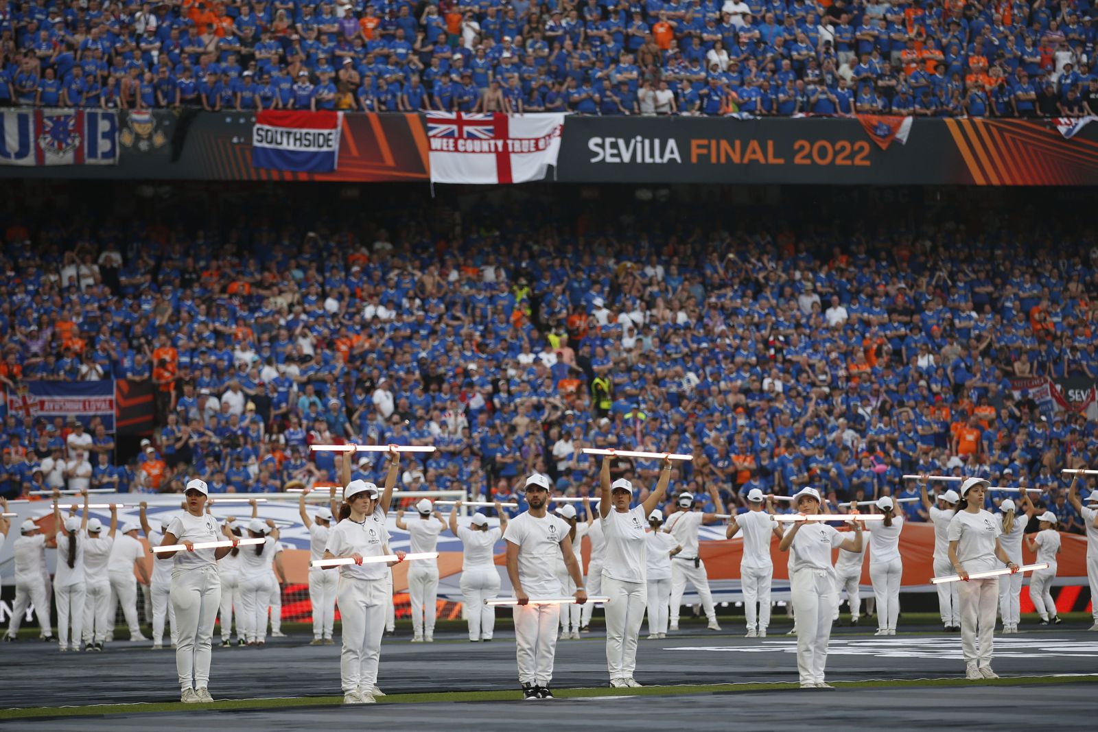 Las fotos del Eintracht-Rangers, la final de la Europa League en Sevilla