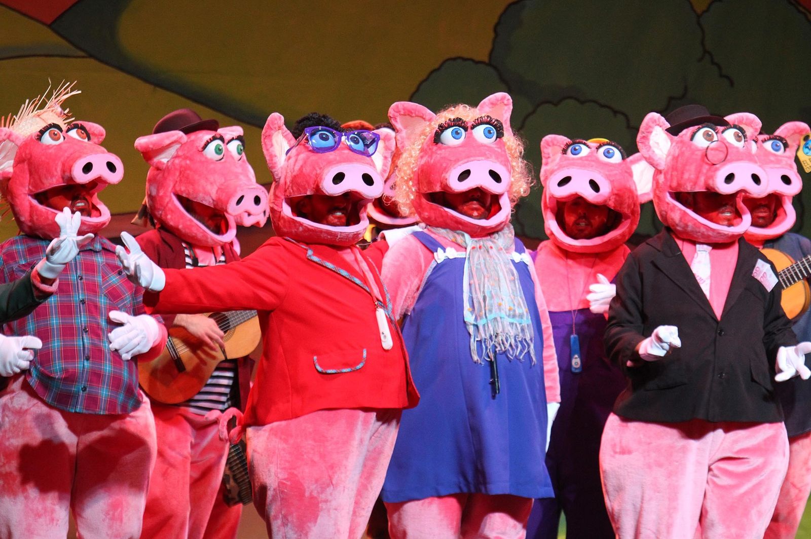 Primera jornada de preliminares del Carnaval Colombino