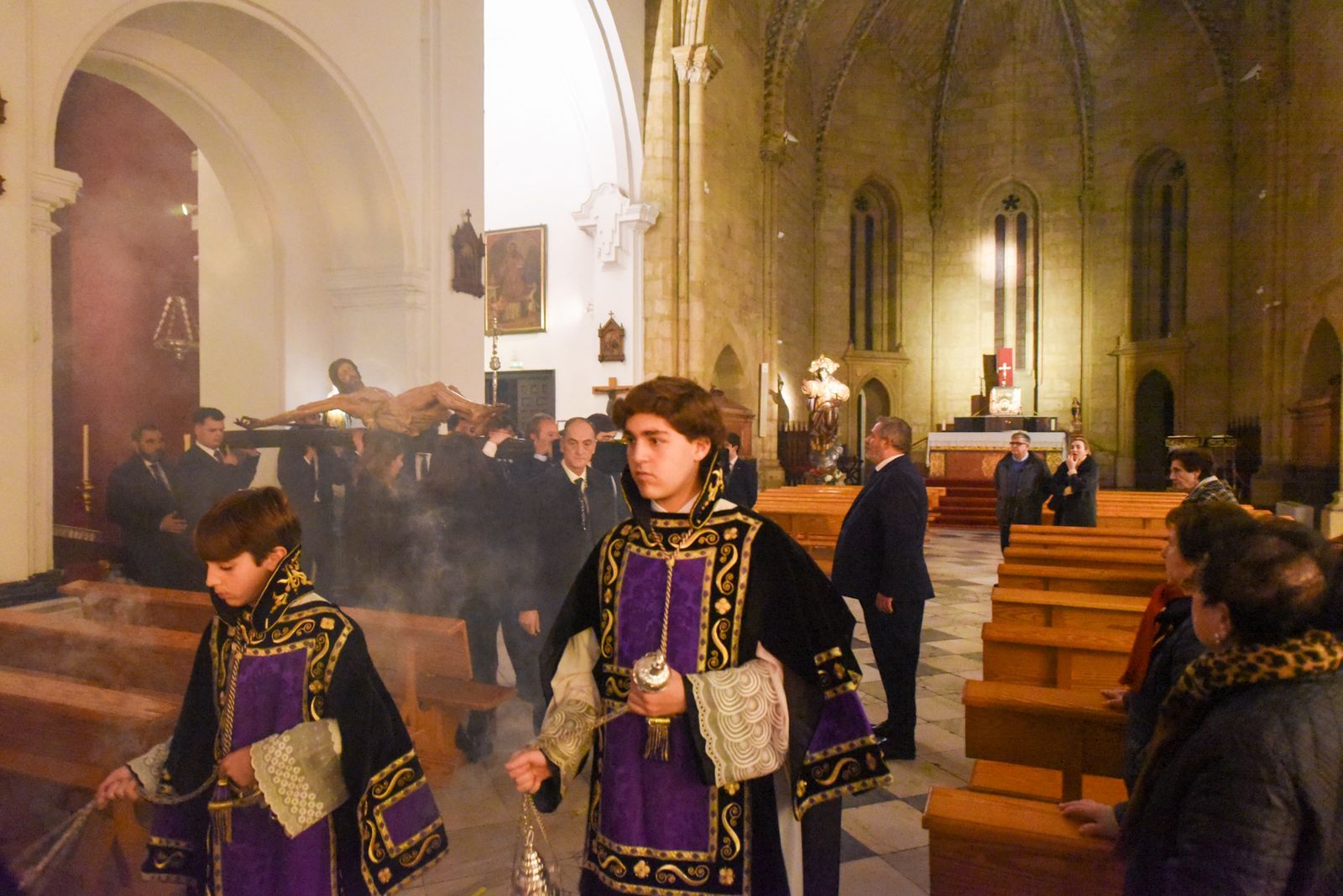 Las fotos del vía crucis de la hermandad de la Buena Muerte