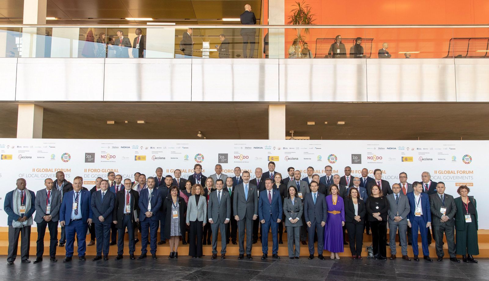 Las imágenes de la visita del Rey a Sevilla