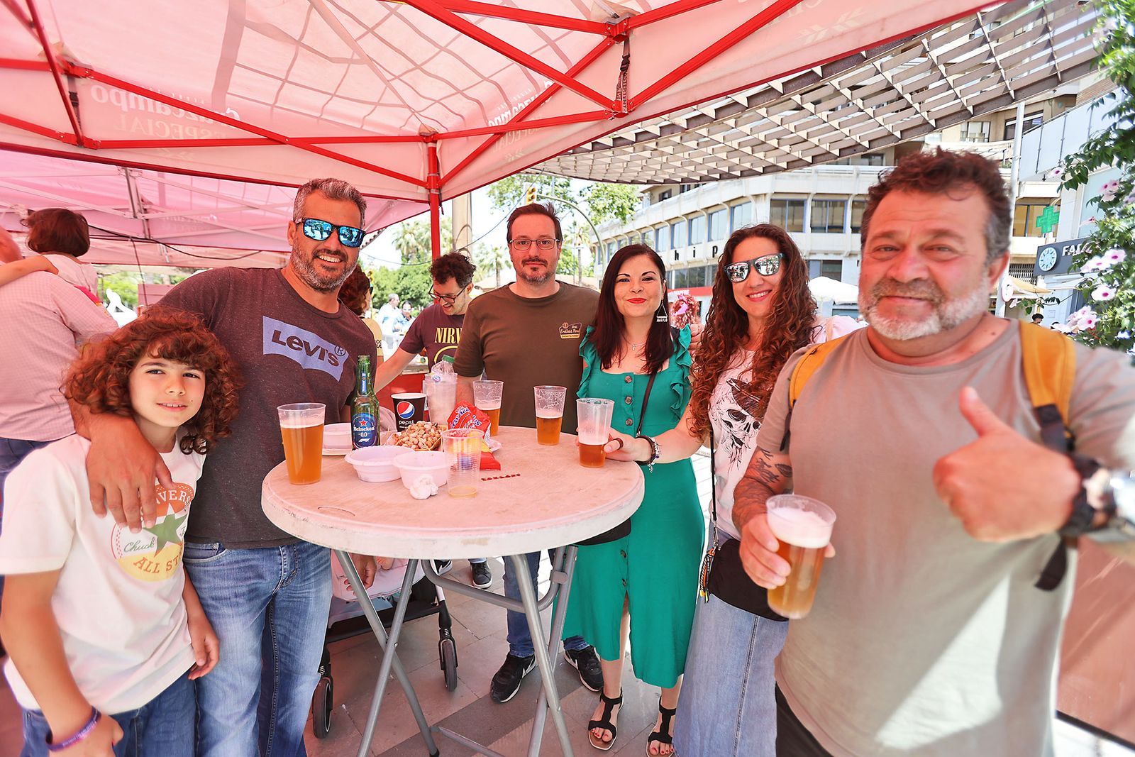 Imágenes de la Feria del Caracol en la Plaza 12 de Octubre