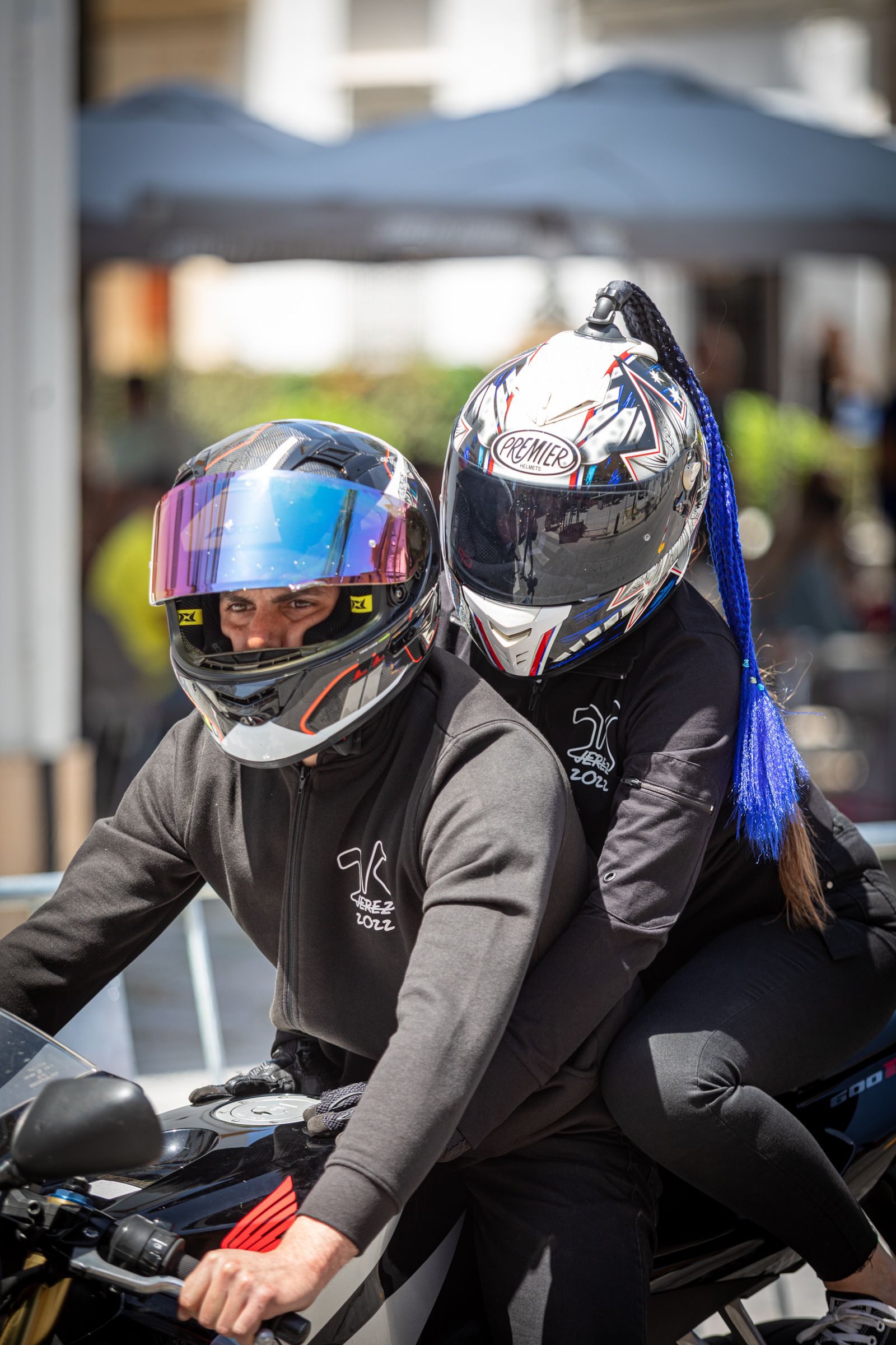 Imágenes de la motorada en El Puerto