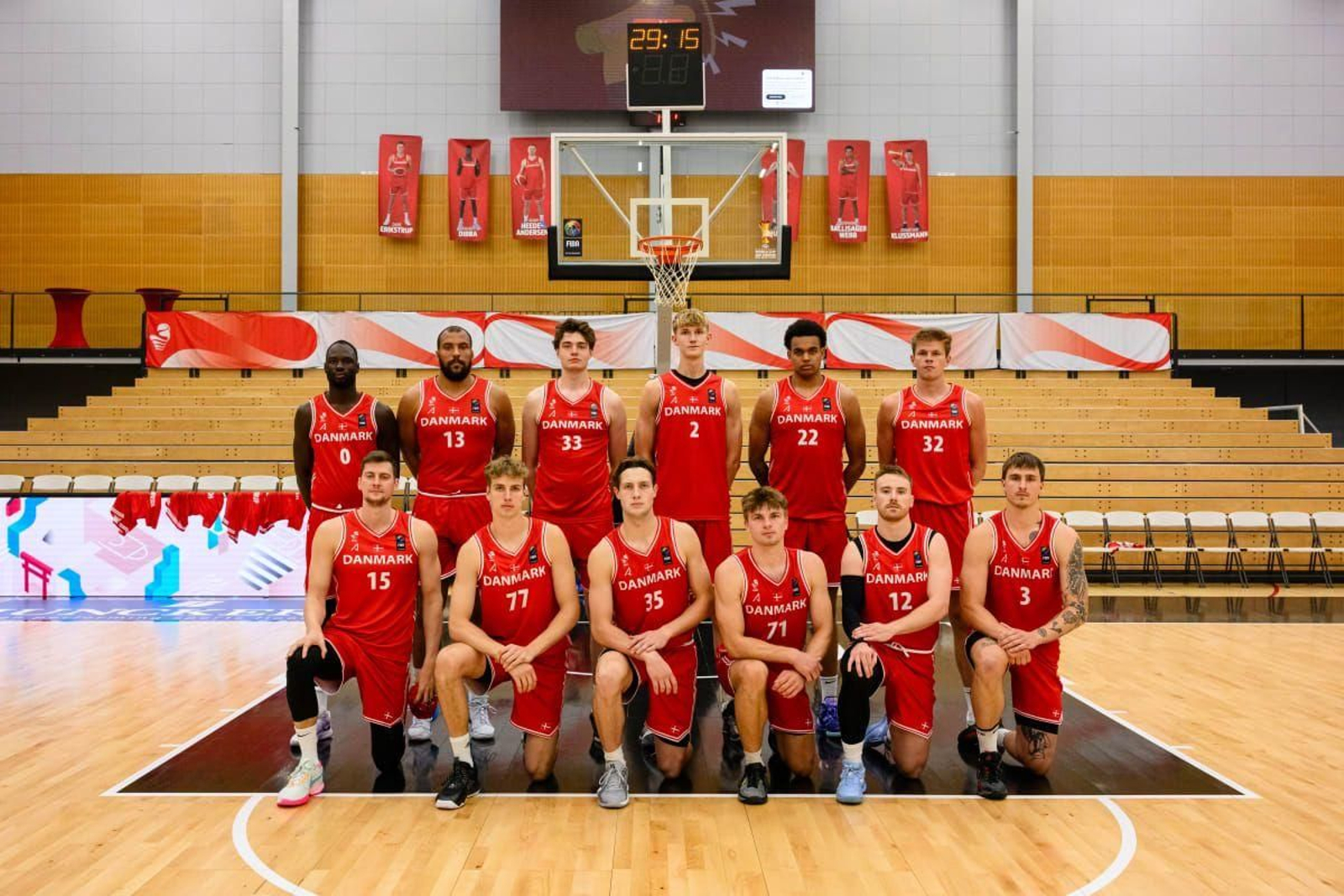 Marcus Moller, a buen nivel con Dinamarca en el Premundial