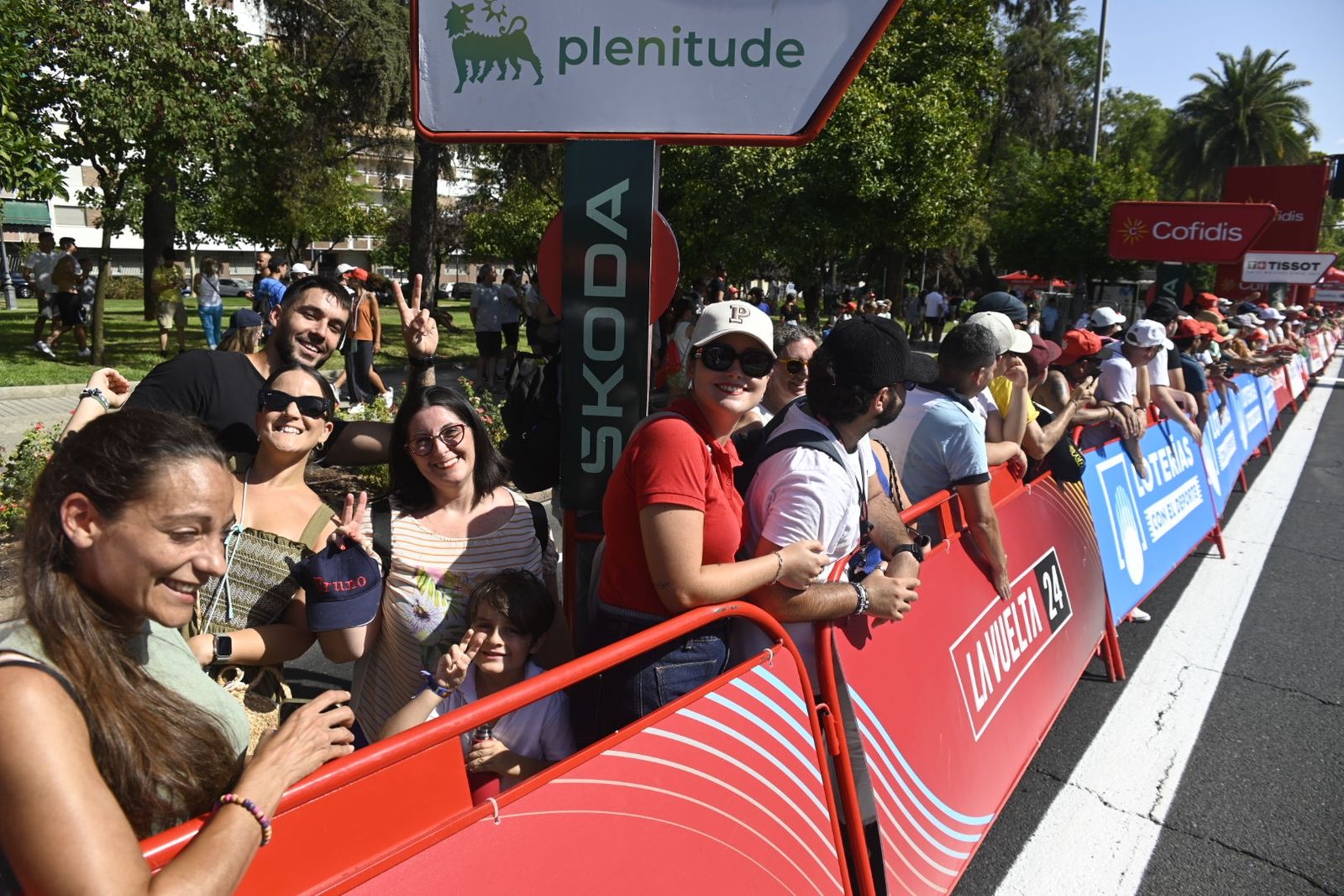 Las fotos del ambiente del paso de la Vuelta a España por Córdoba