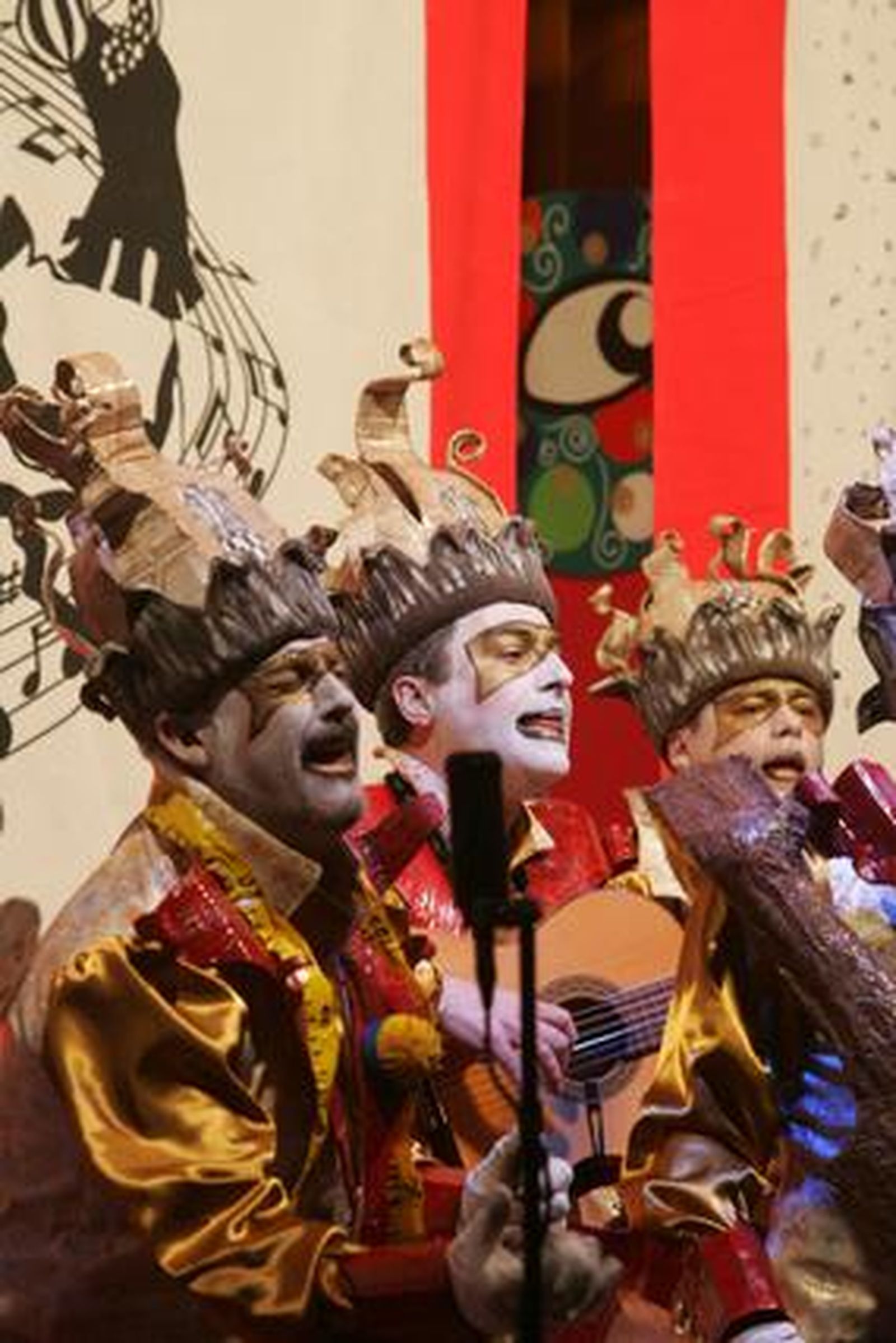 La agrupación 'El tablero'./Fotos:J.M.Quiñones

Foto: J.M.Q.