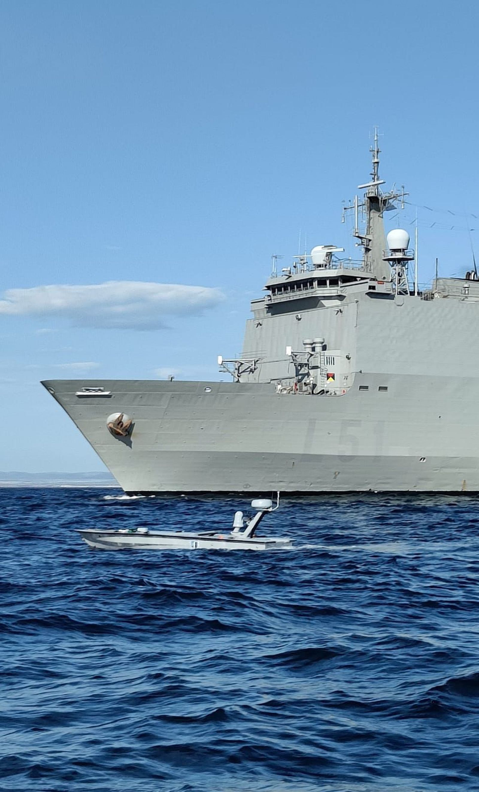 Las fotos del mayor ejercicio de los últimos años en el Estrecho de Gibraltar y el Golfo de Cádiz de la Armada y la OTAN
