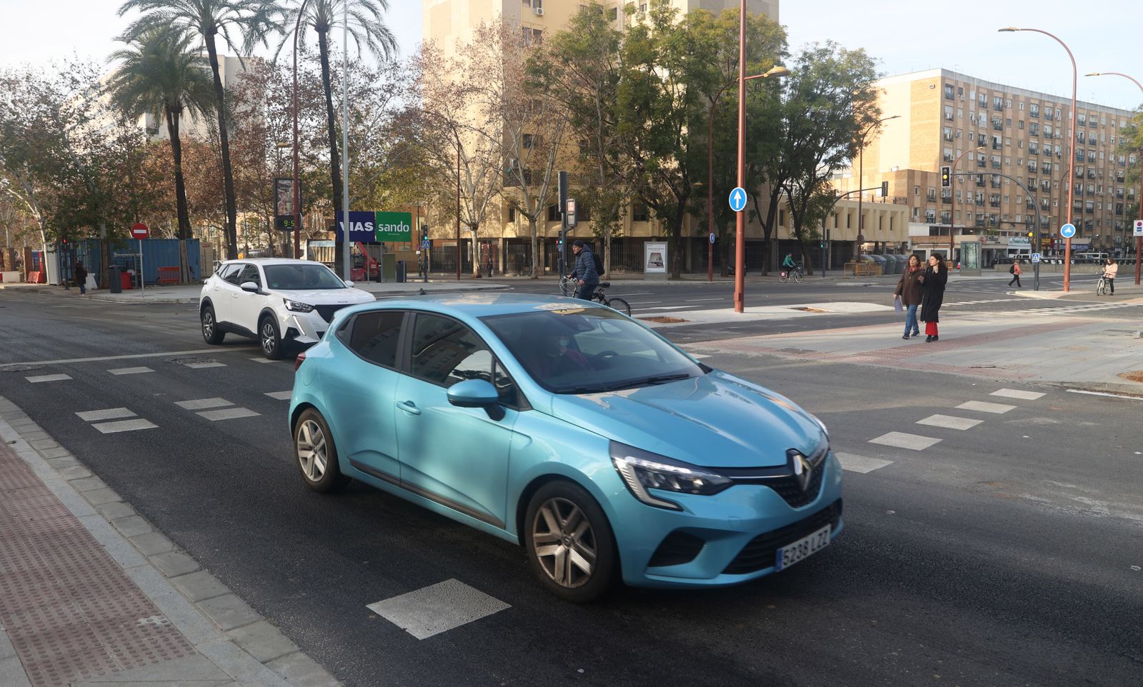 Apertura al tráfico de la Avda San Francisco Javier