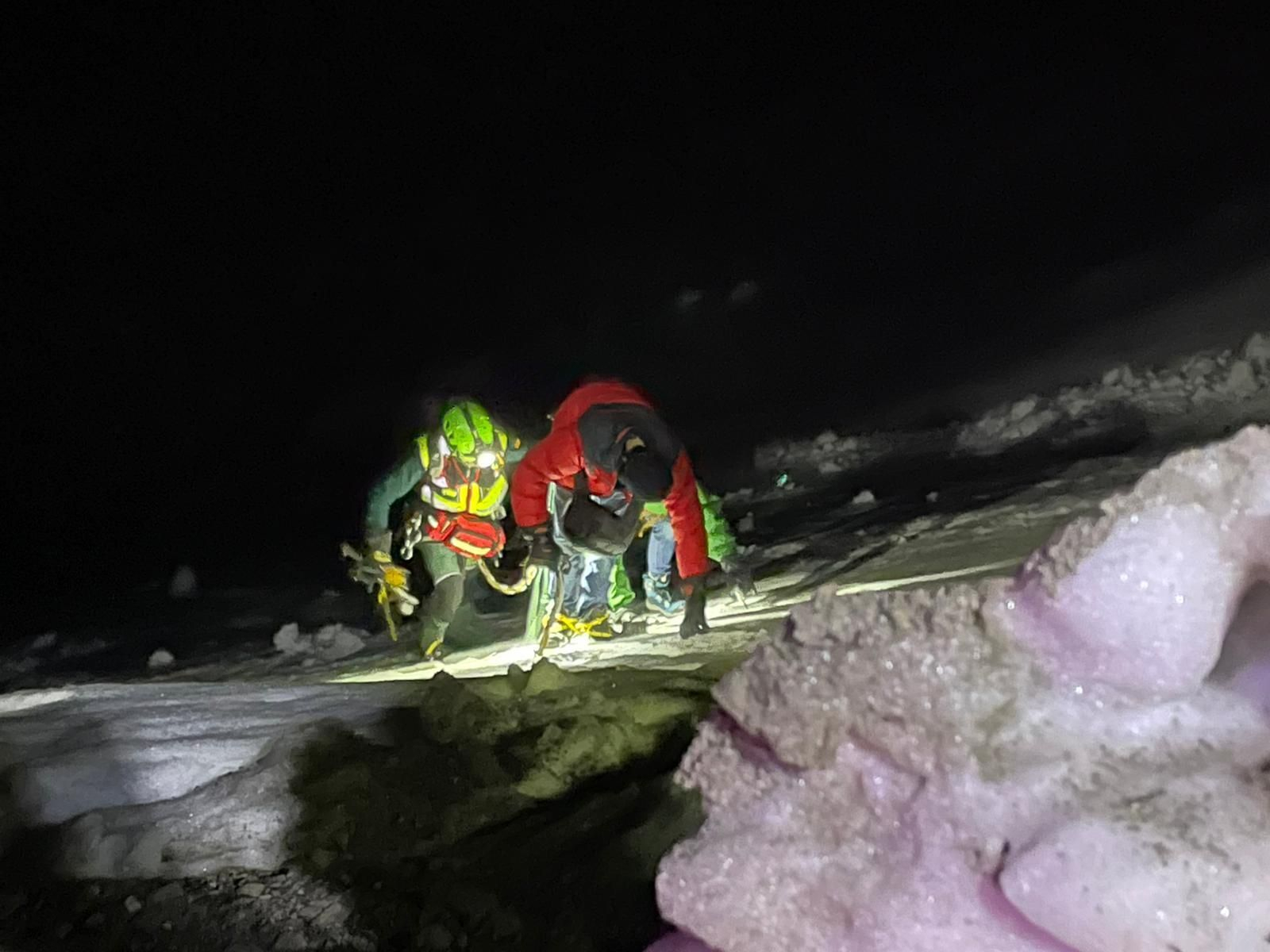Rescate del Sereim en Granada tras el accidente de una familia inglesa