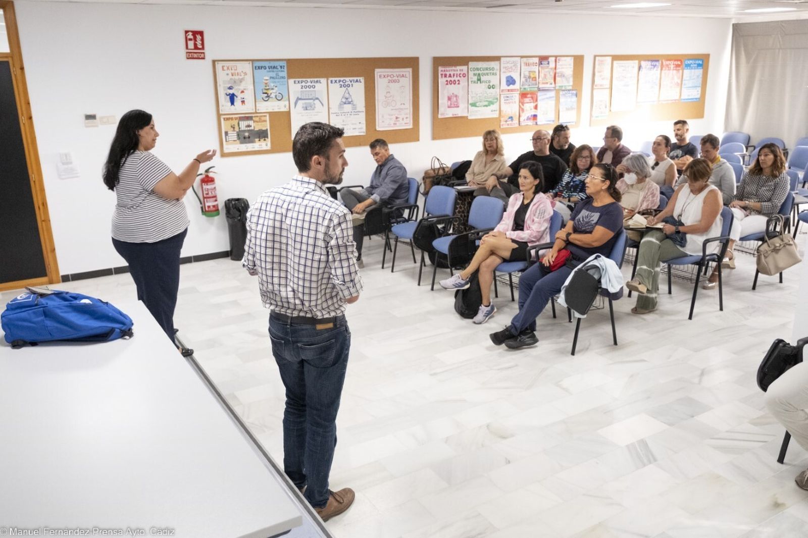 Un momento del encuentro.