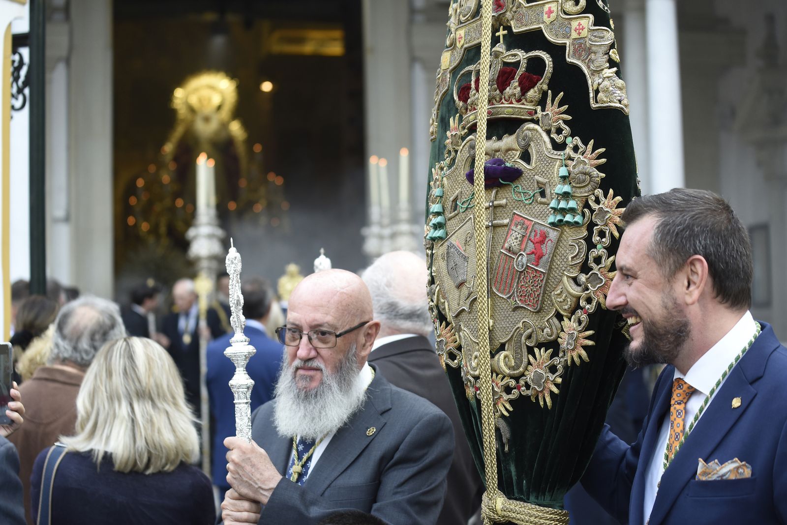 Las imágenes de la procesión de la Virgen del Rosario de la Macarena