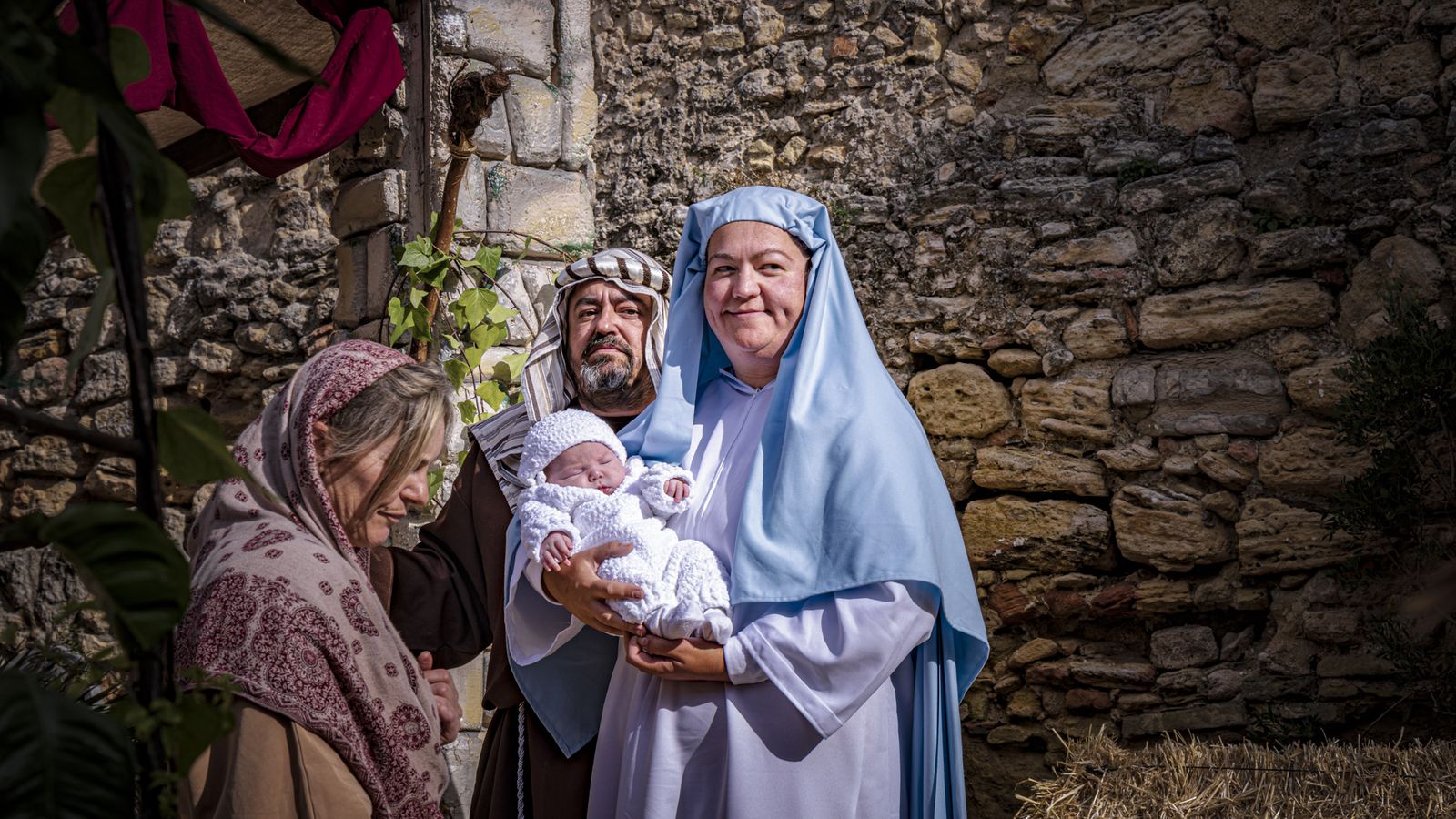 Las imágenes del Belén viviente en Medina Sidonia